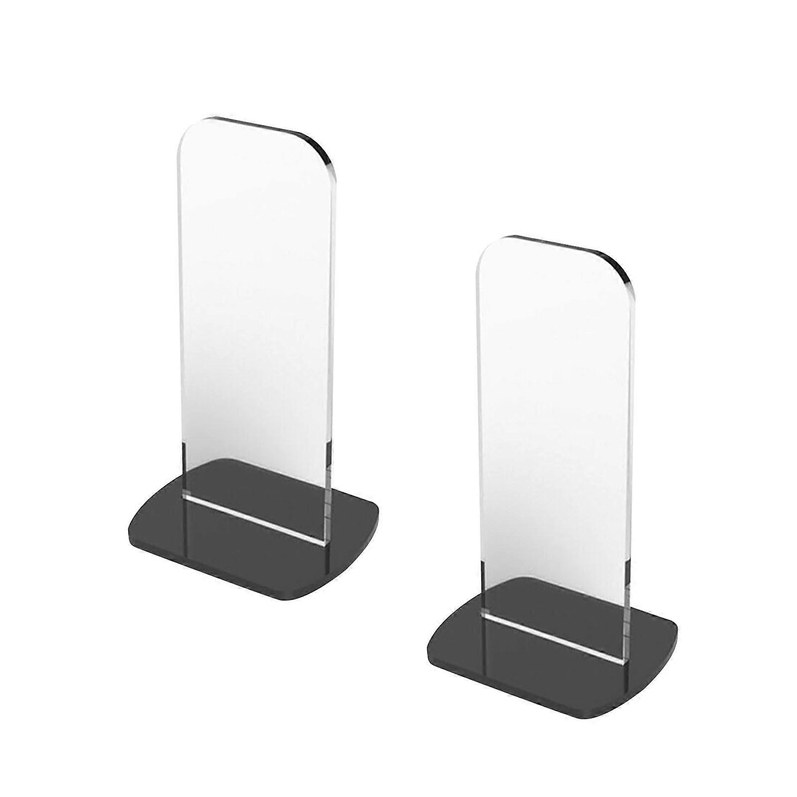 2 Pack Boxing Glove Display Stand, Acrylic Glove Holder, Fight Gloves Display Case Holder for Commercial Gym, Bar Shelf