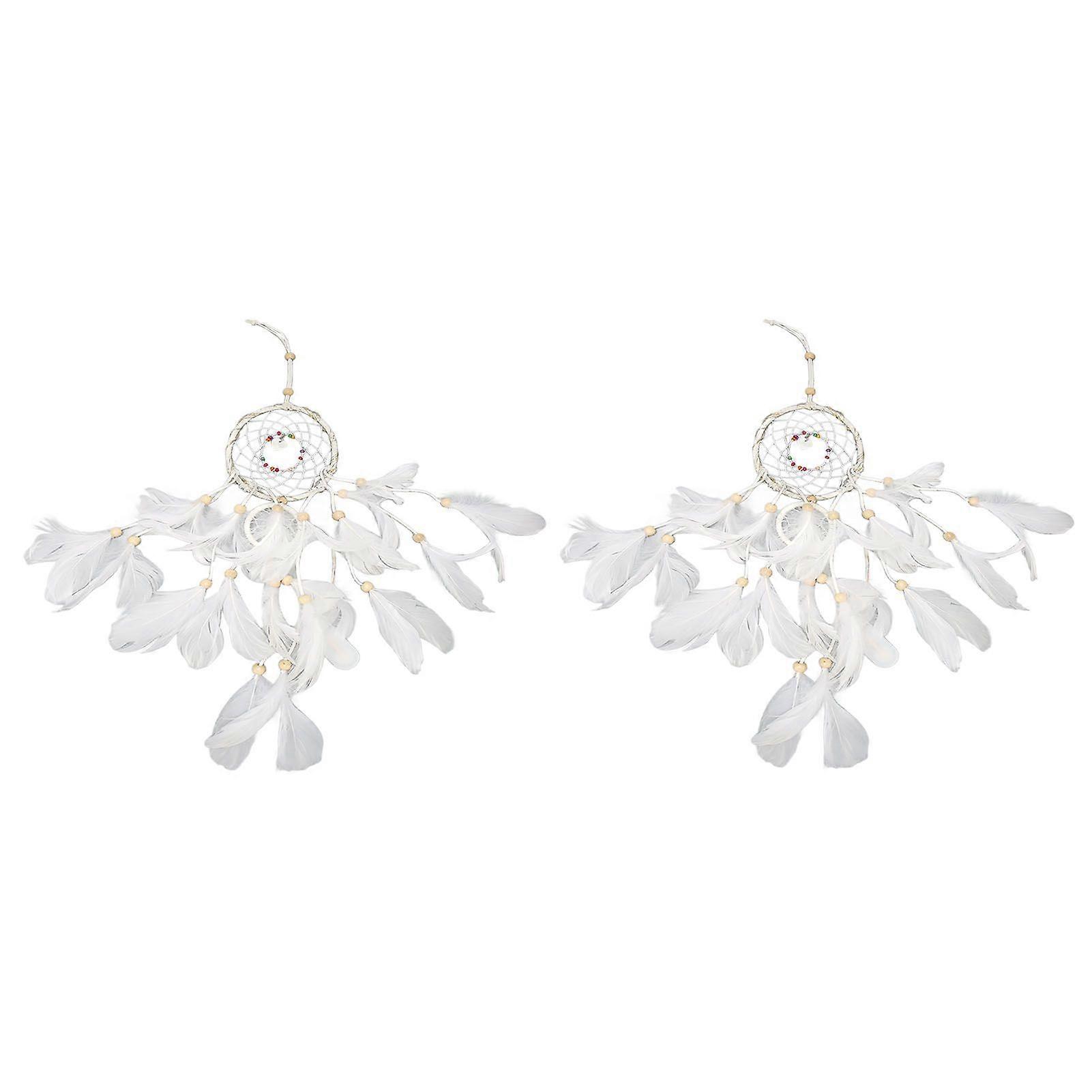 2025 أحدث طراز LED Dream Catchers Handcraft لطيف حظا سعيدا ريشة الحلم