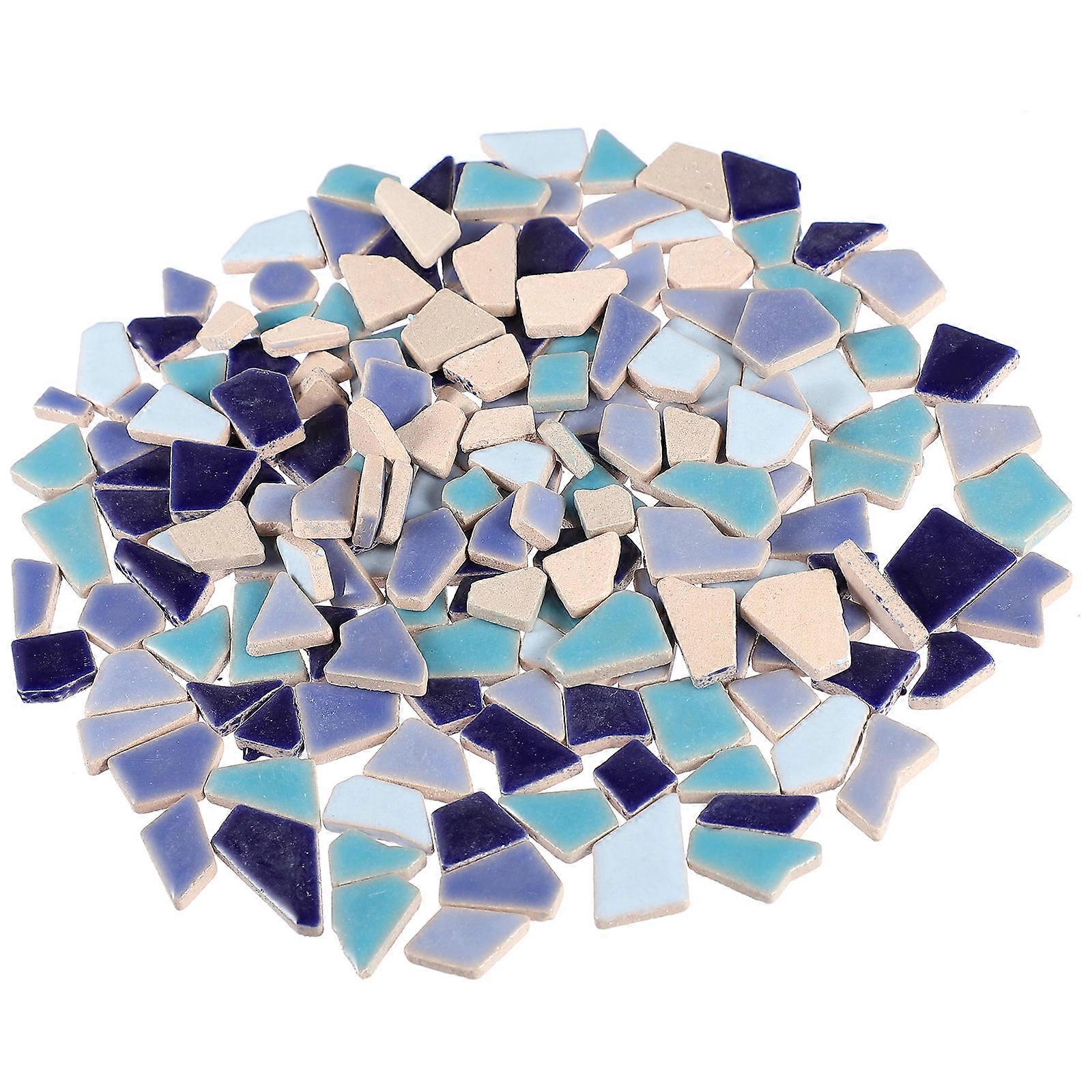 Mosaic Tile, Ceramic Backsplash Tile Picture Frame Glazed Mosaic Assortment Irregular Mosaic Tiles Stained Stone Tile Diy Glazed Mosaic