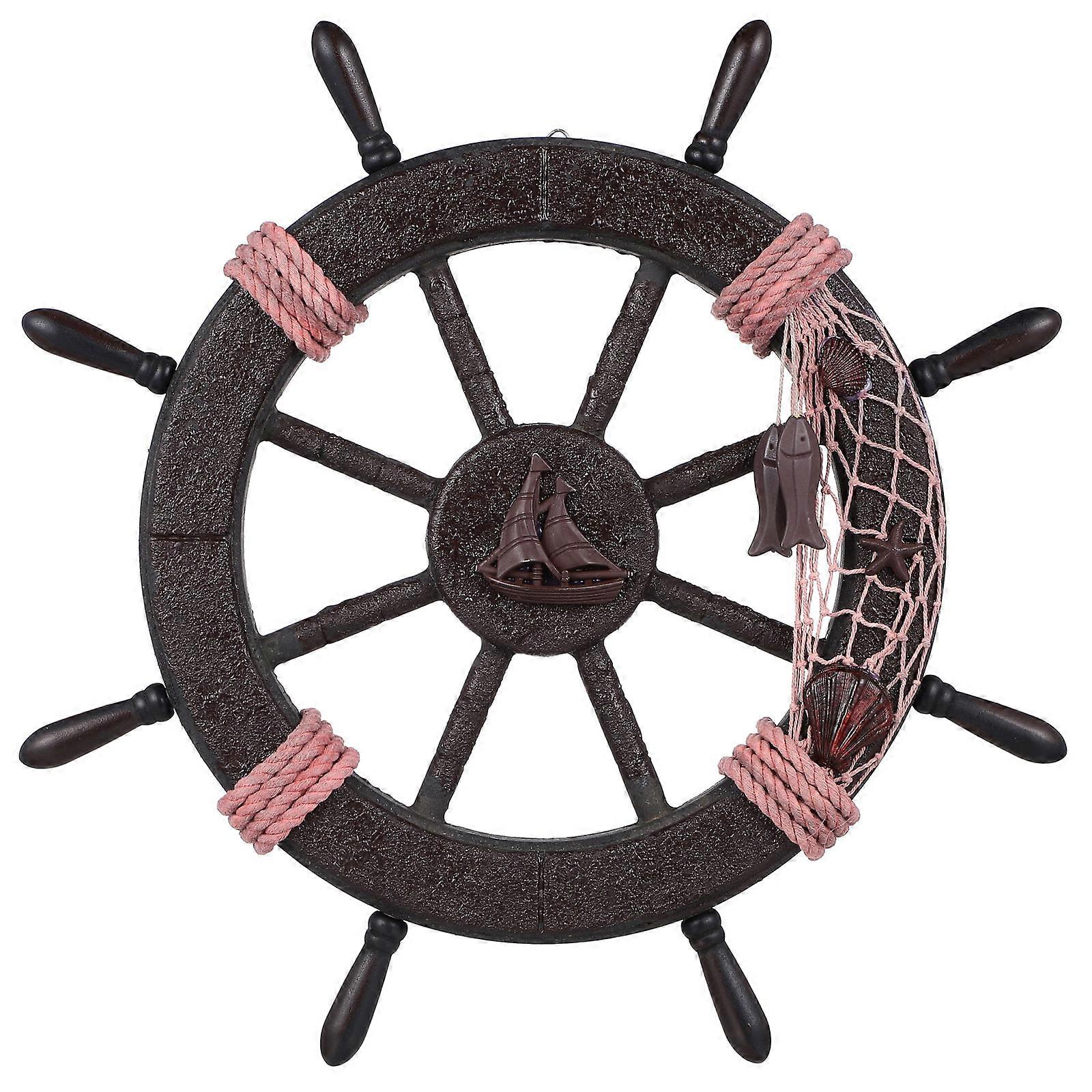 Wheel Hanging, Stylish Wall Decor, Mediterranean Touch