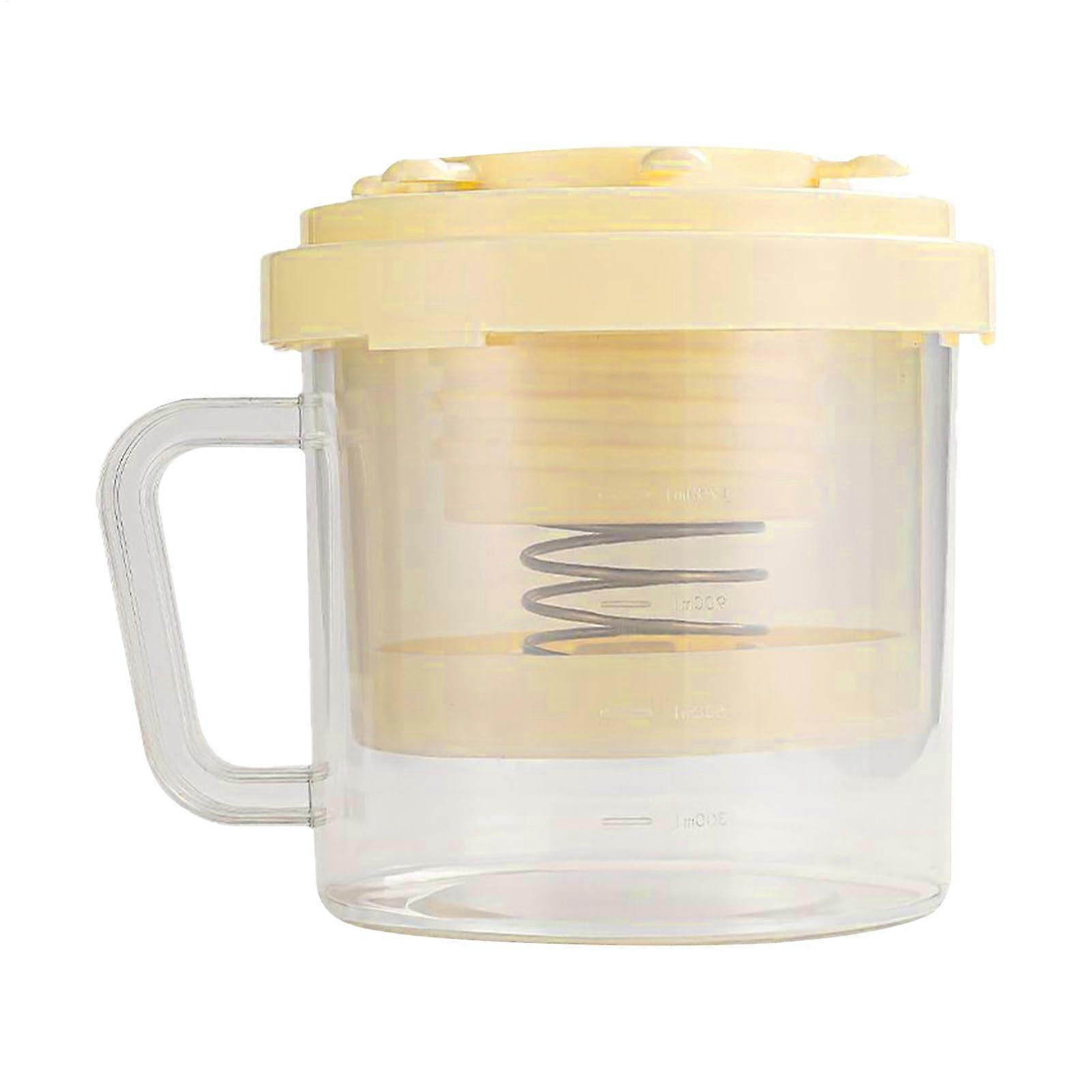 yogurt sieve with lid, fine mesh sieve for homemade yogurt, cheese, juice, coffee