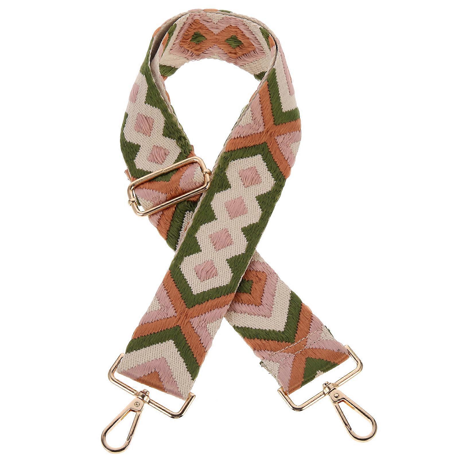 Wide Shoulder Bag Strap Diy Handbag Strap Polyester Long-distance Walking 127x5cm Replacement Strap 1Set