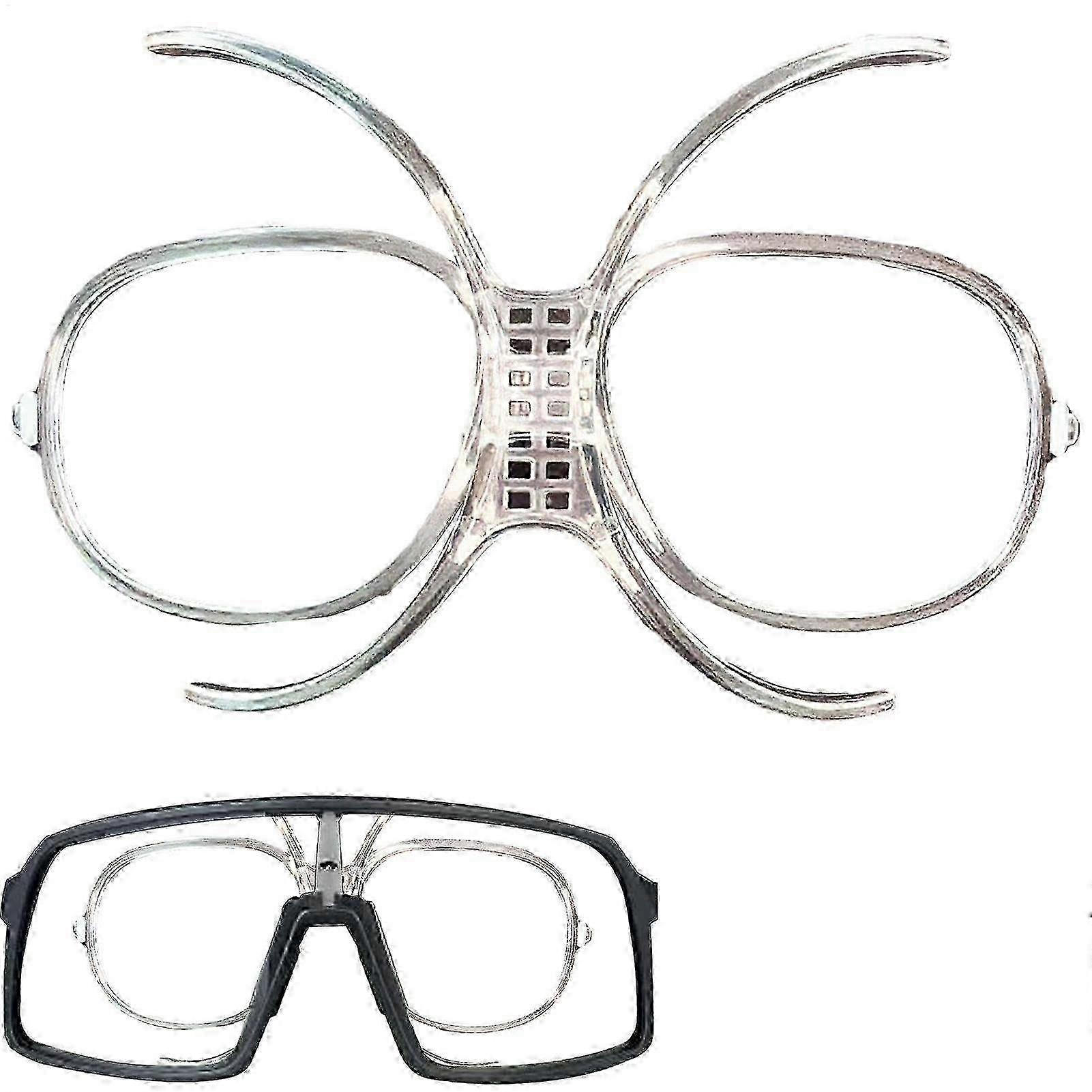 Optical Inserts for Glasses Bendable Rx Adapter for Motocross and Snowboards hwy
