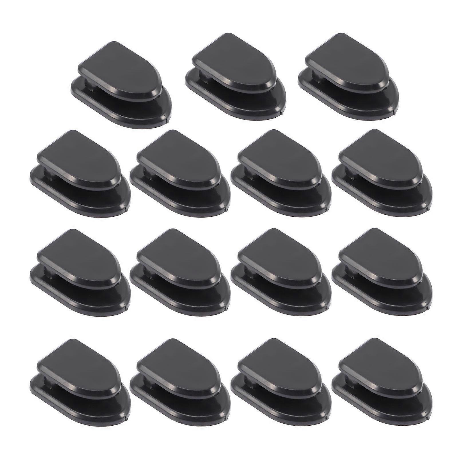15pcs Self Adhesive Car Hooks for Key Rings, Charging Cables & Mask Storage – Multifunctional Plastic Hanging Hooks for Vehicles