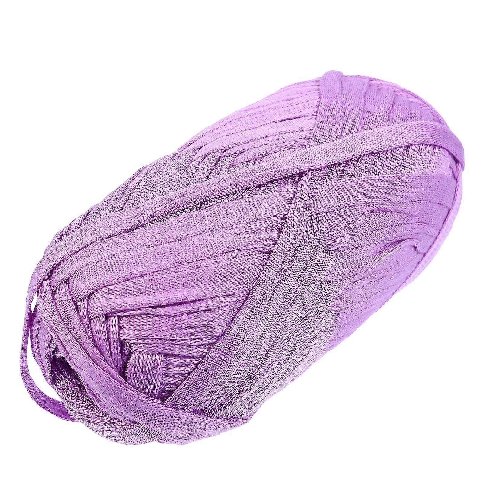Braided Cord Diy Knitting Cord Doll Making Lavender 0.55x7000cm DIY Material 1 Roll
