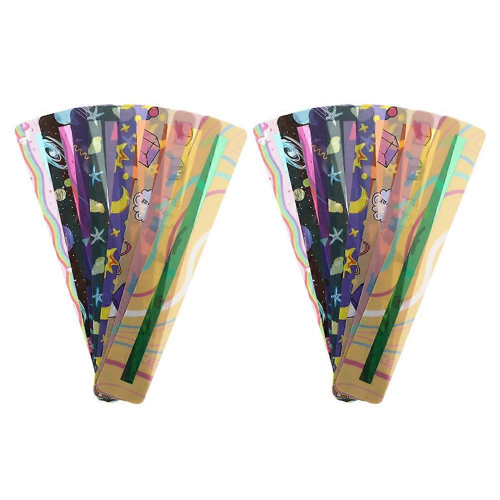 Book Page Marker Reading Strips Bookmarks Page Markers Assorted Color Highlight Tracking 16Pcs