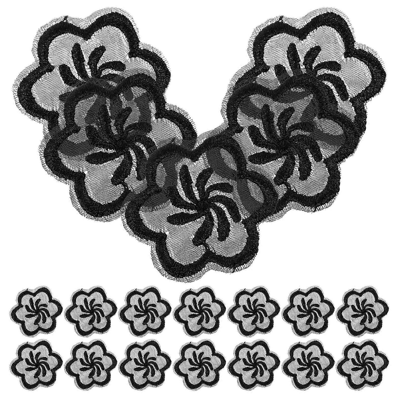 Replaceable Sewing Patches Embroidered Appliqu茅 Patches Diy Projects For Cushions Pillows Classic Fashion 20Set