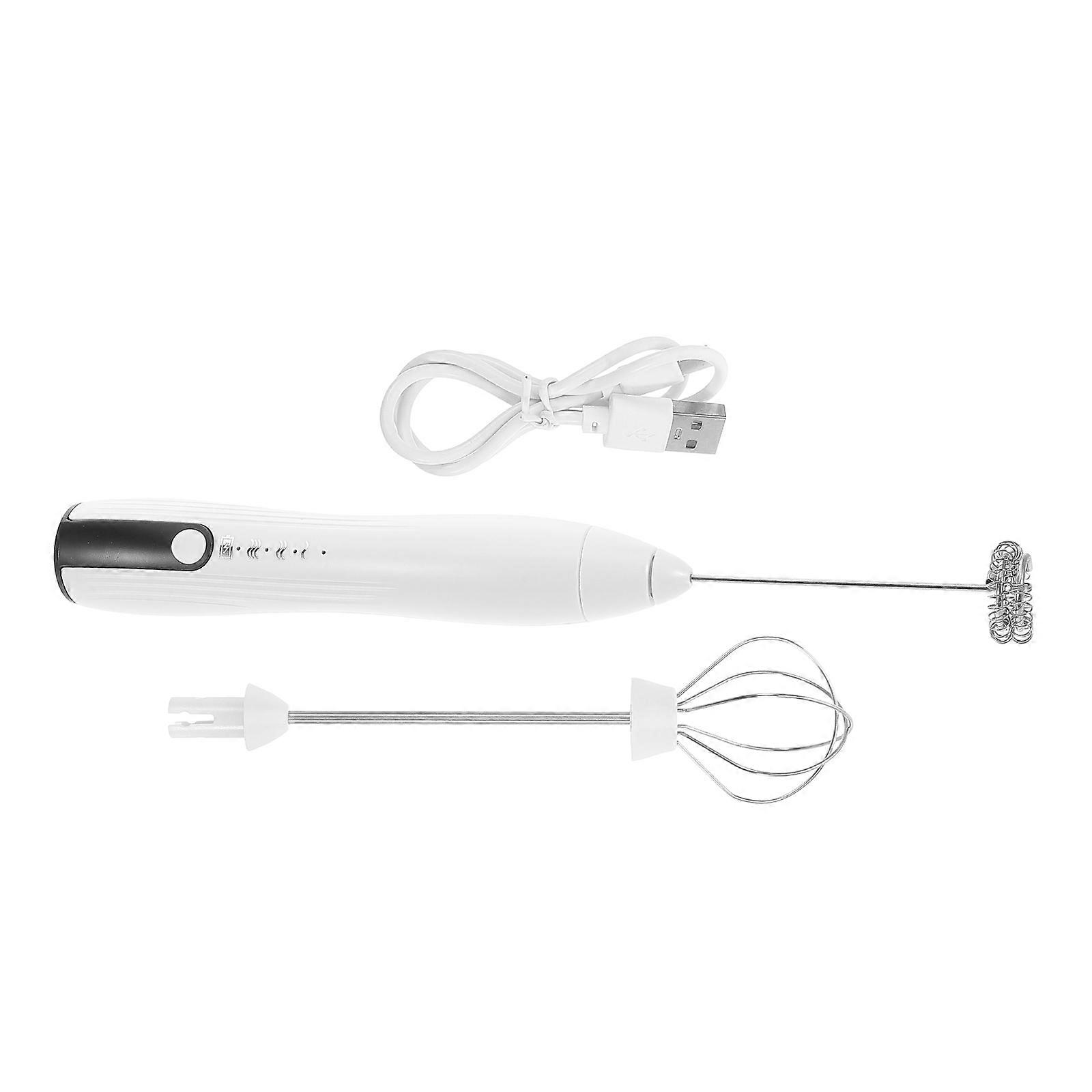 Milk Frother Handheld Rechargeable Portable Usb Frother Electric Egg Whisk 27.30X2.50X1.70cm Egg Beating 1Pack