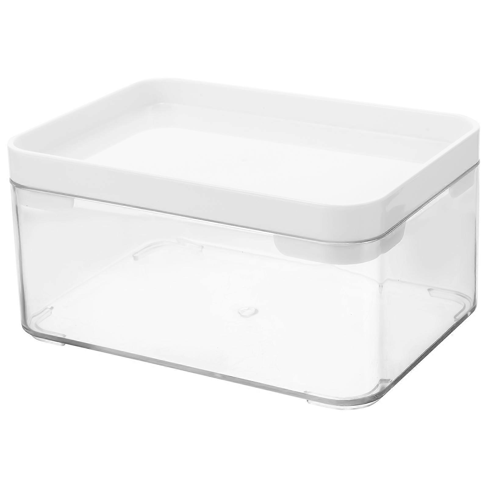 Laundry Powder Storage Box Water-Resistant Transparent Pet Laundry Container for Storage