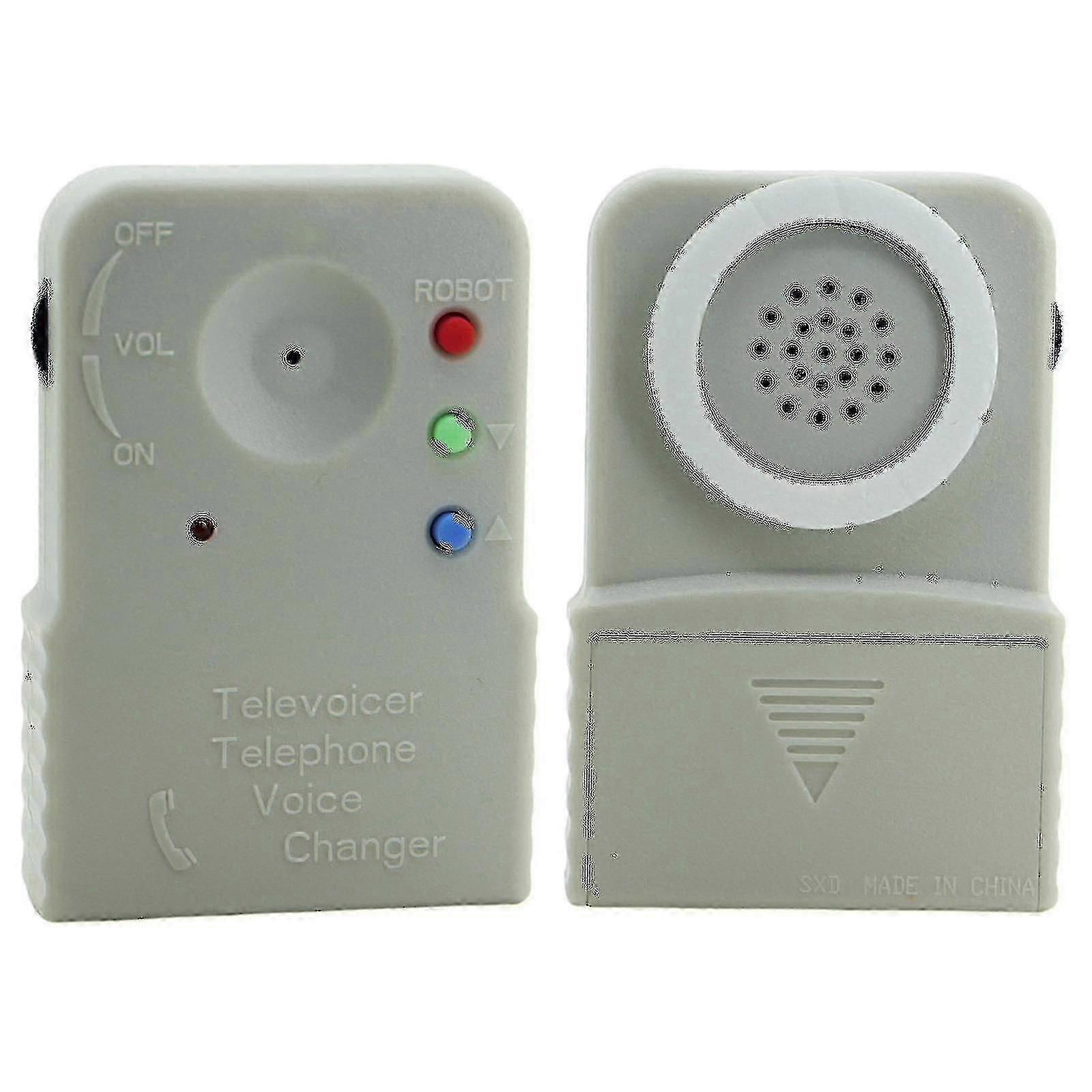 Alg Mini Wireless Multi Voice Changer Digitizer Microphone Disguiser Loudspeaker