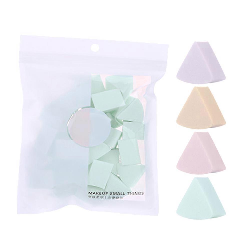 Makeup Applicator Sponge Cosmetic Puff Compress Facial Cleansing For Face Travel Friendly 12Pcs