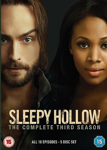 Sleepy Hollow The Complete Third Season DVD (2016) Tom Mison cert 15 5 discs - Region 2