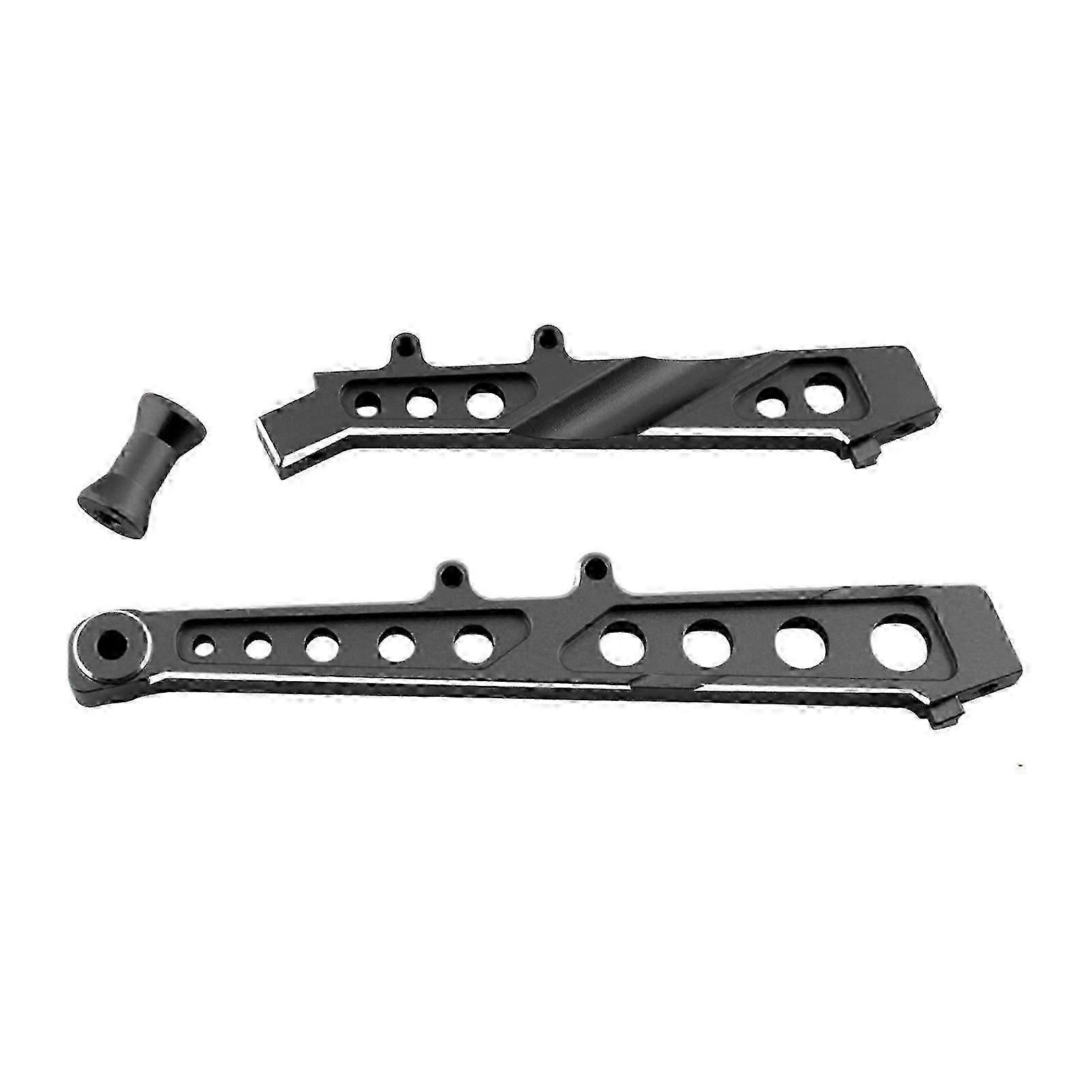 Lightweight Aluminum Front and Rear Chassis Brace Replacement Parts for Remote Control Cars Designed for Certain Brands' Models Ara109011 an
