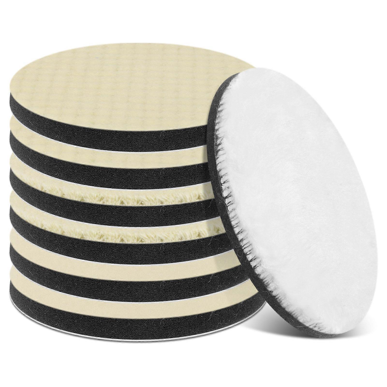 Polishing Wheel Buffing Pads Car Drill Buffer Pads Assorted Colors 7Pcs Car Detailing Kit