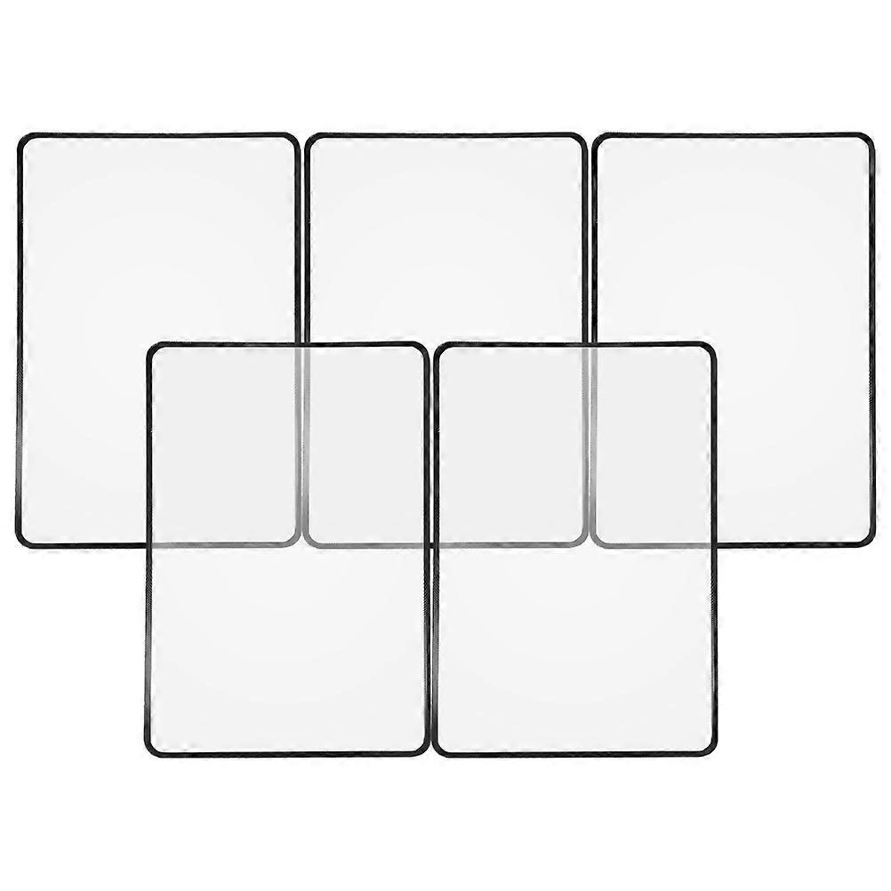 Magnifier For Reading Ultra-Thin Pvc Sheet For Home Use 5Pcs