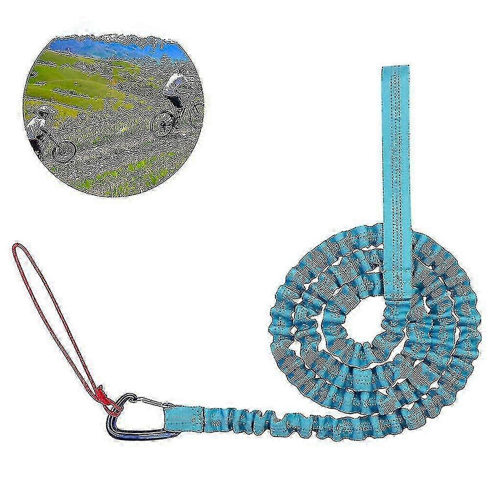 Kids Bicycle Tow Rope Bungee with Attachment for Trailer Bike Pull Strap Suitable for Multiple Brands