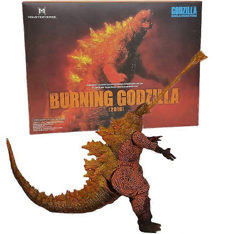 Movie SHM Red Lotus Godzilla vs. King Kong Godzilla King of the Monsters movable model toy