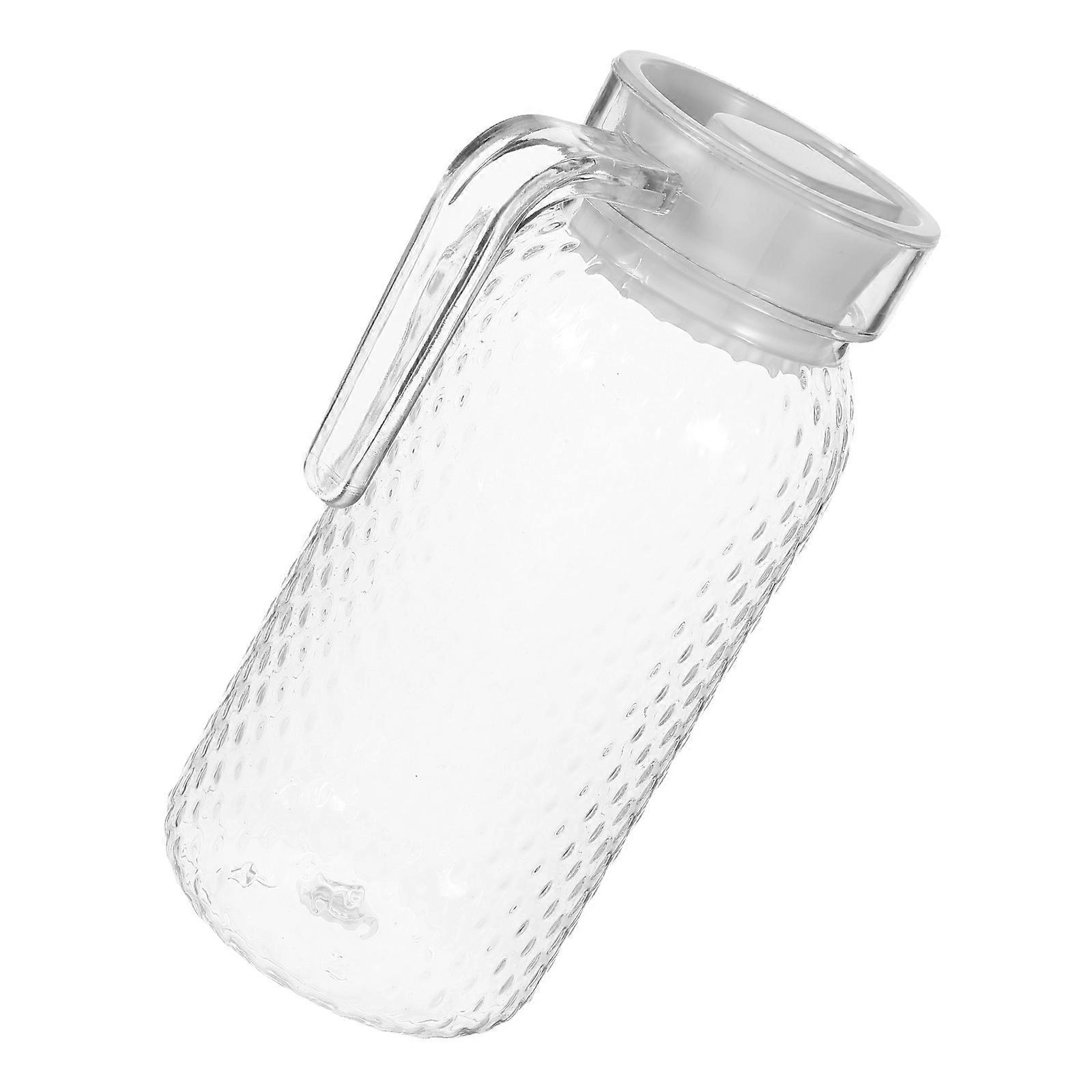 Cold Water Pitcher For Restaurant Use Transparent Acrylic 1L Capacity Airtight 1Pack