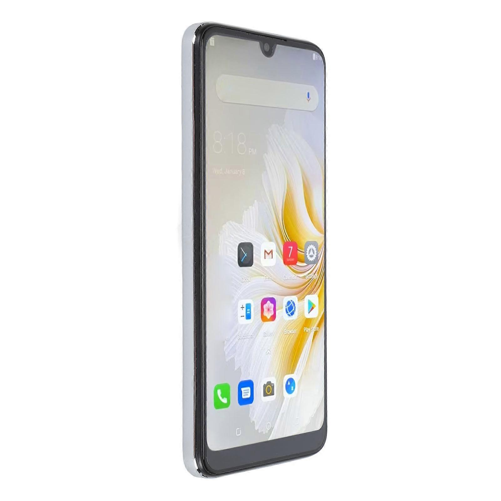C20 Pro 6,3 Zoll 6 GB RAM 128 GB Entsperrtes Smartphone Weiß US-Stecker