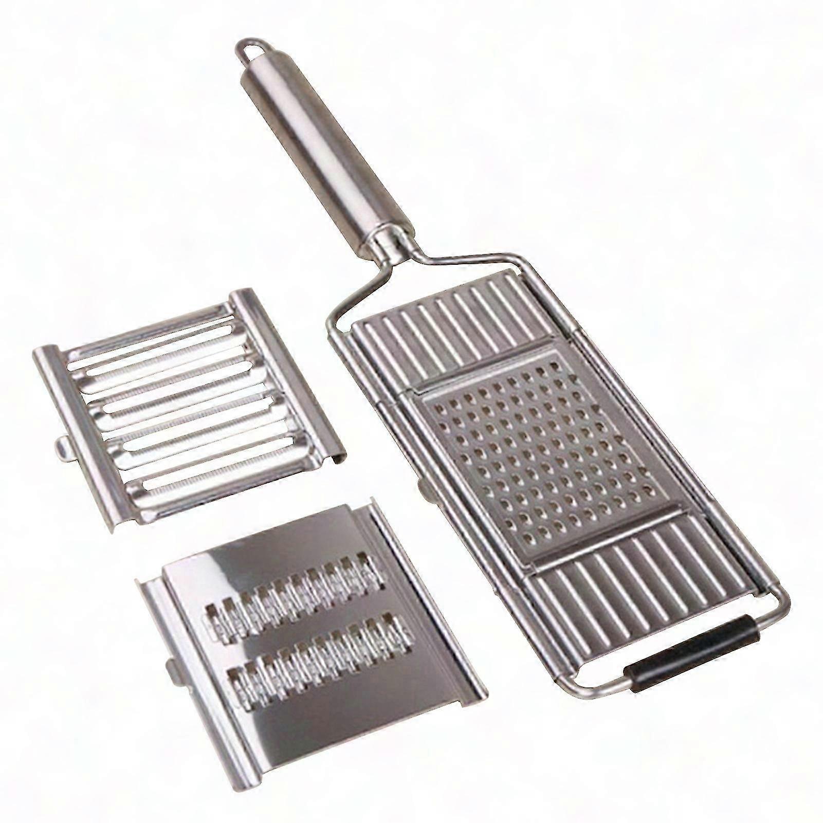 1 Set Stainless Steel Manual Food Slicer - Sharp Easy-to-Use Vegetable Cutter for Home Kitchen