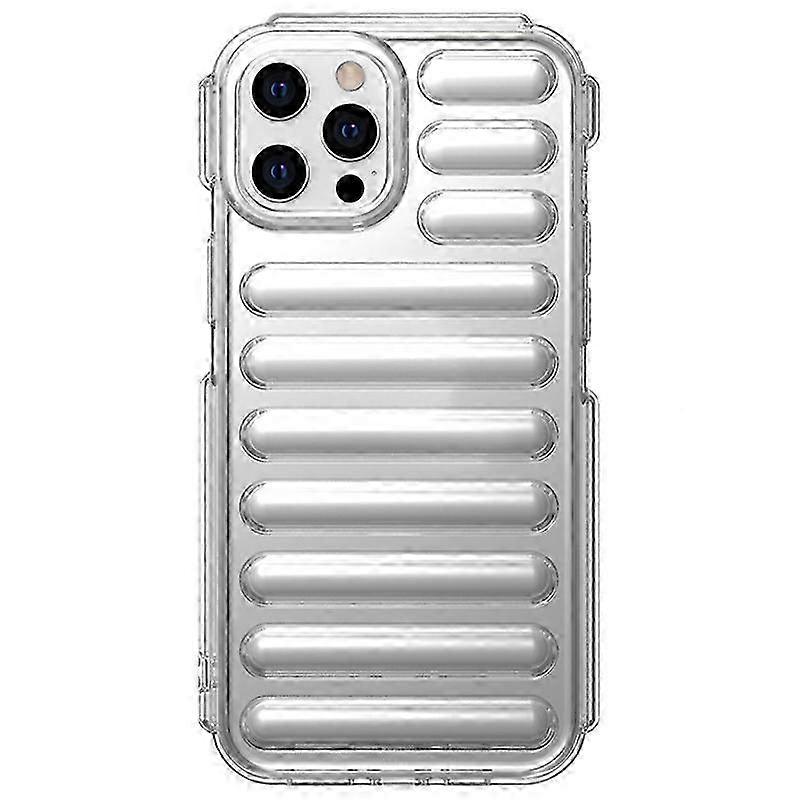Ribbed Protective Soft TPU Phone Case for Compatible iPhone 12 Pro