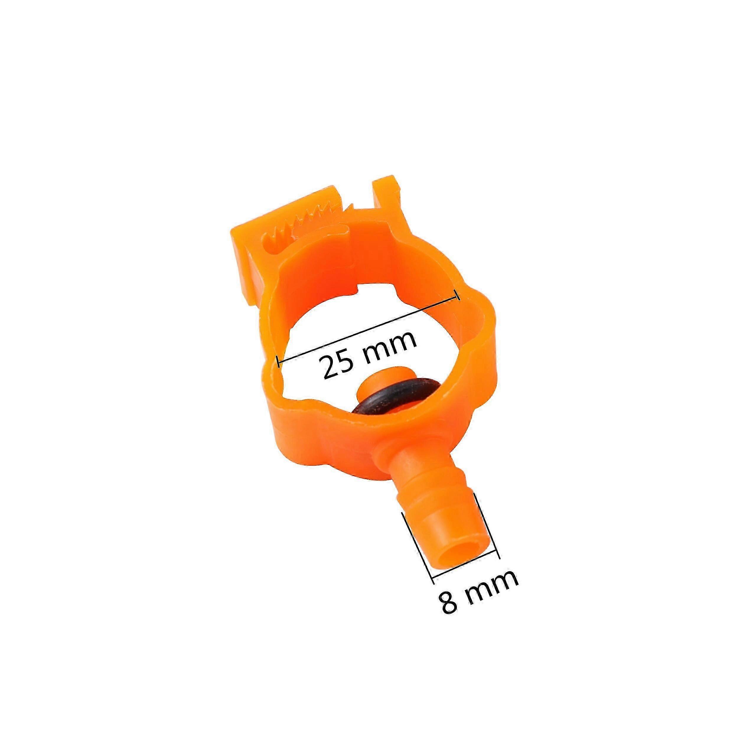 100 Pieces Water Connection Tool for Rabbits, Quail, Pigeons, Parrots, and Birds 20/25mm to 8mm