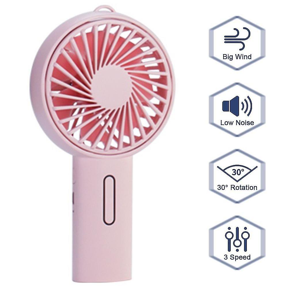 Handheld Fan Portable,mini Hand Held Fan With Usb Rechargeable Battery