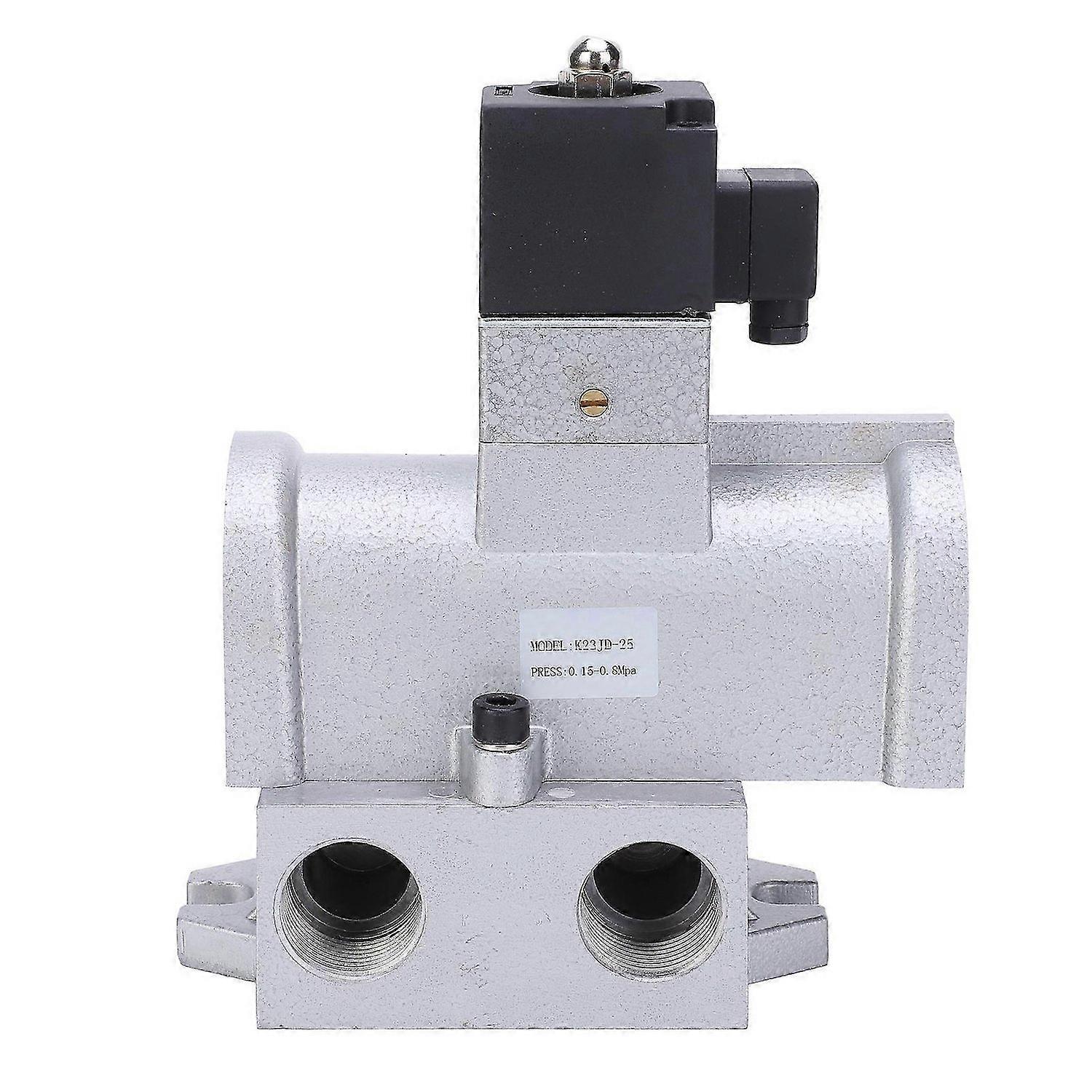 2-positions 3-vejs sålventil G1in K23JD25 enkelt elektronisk kontrolsålventilDC12V