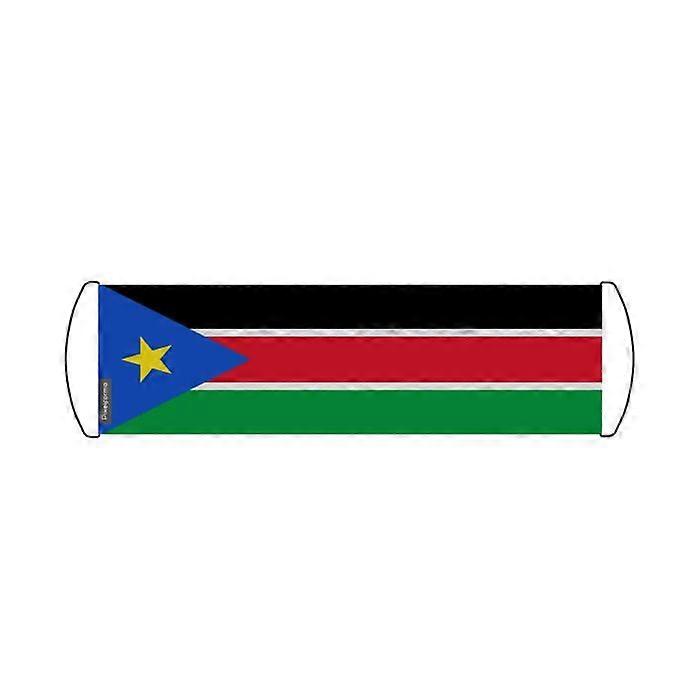 Flag - Multicolored - South Sudan - 17x50cm - Waterproof fabric - Lightweight and durable