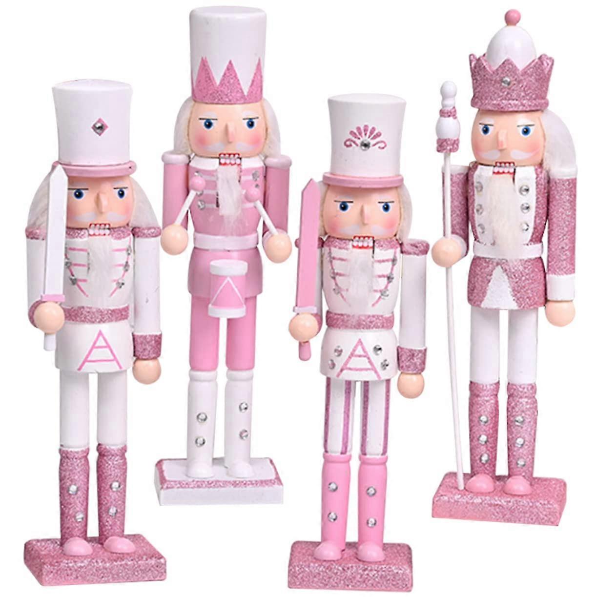 Pink Nutcracker Christmas Decoration, Figures, Nutcracker