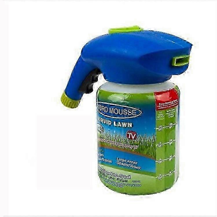 Hydro Mousse Liquid Lawn Grass Seed Sprayer System With Growth Boosting Formula Professional Grade Turf Seeding Tool For Gardens
