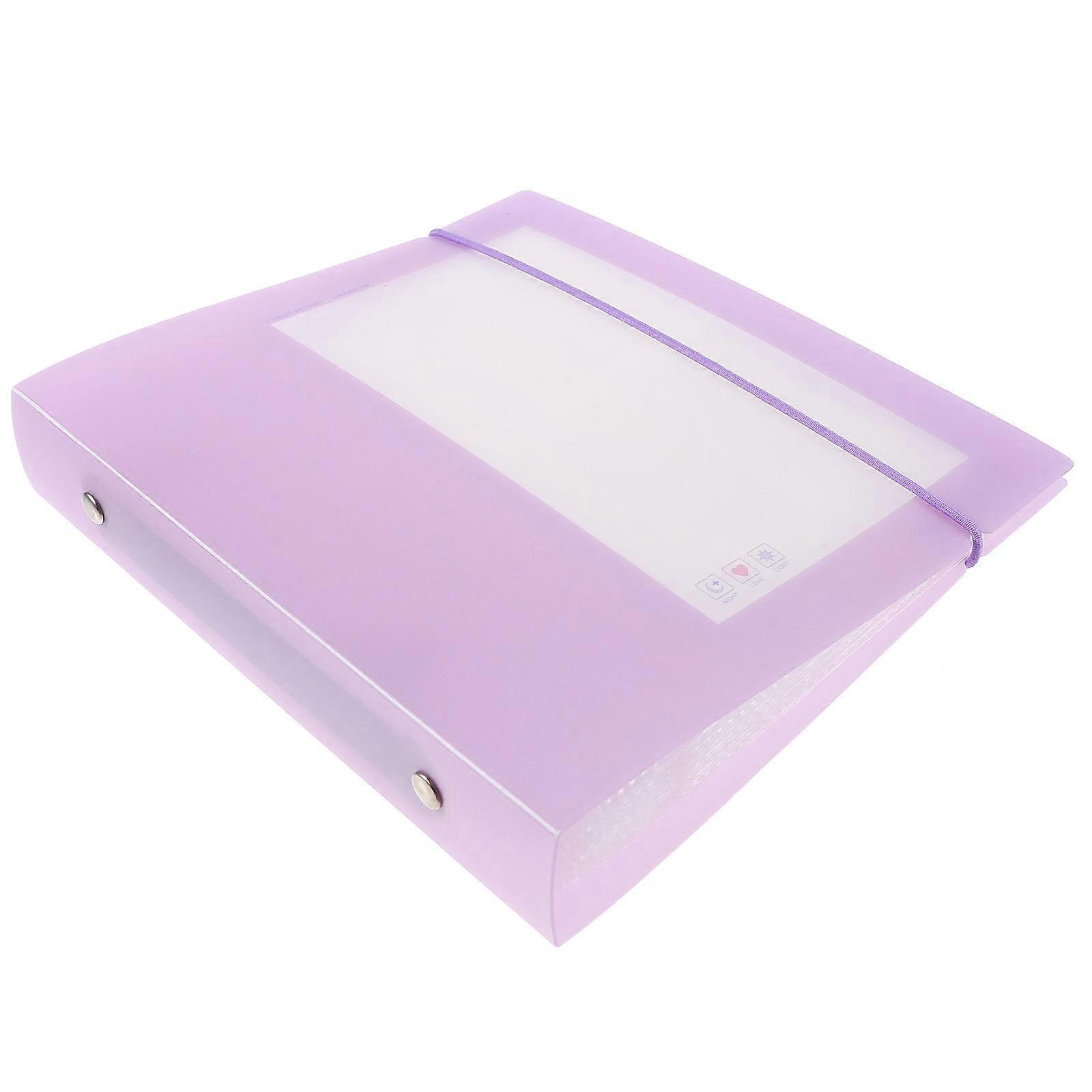 Photo Storage Book Card Postcard Holder For Life Moments Rectangular Protection 7.1×6.5×1.3in 1Pack