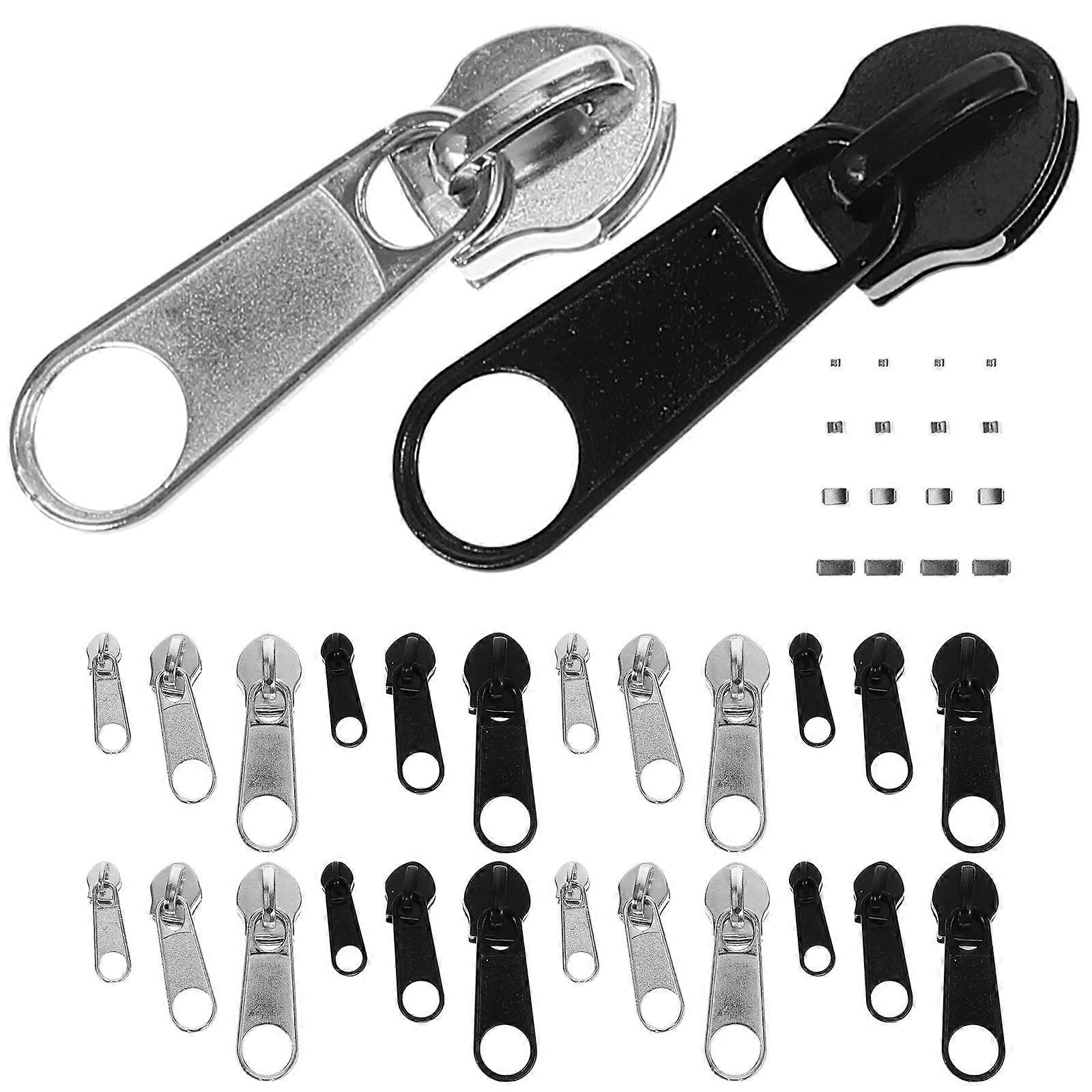 DIY Zipper Heads Replacement Zipper Pull Tab Metal Zipper Pullers Travel Suitcases 4.2X1.2cm 1Set