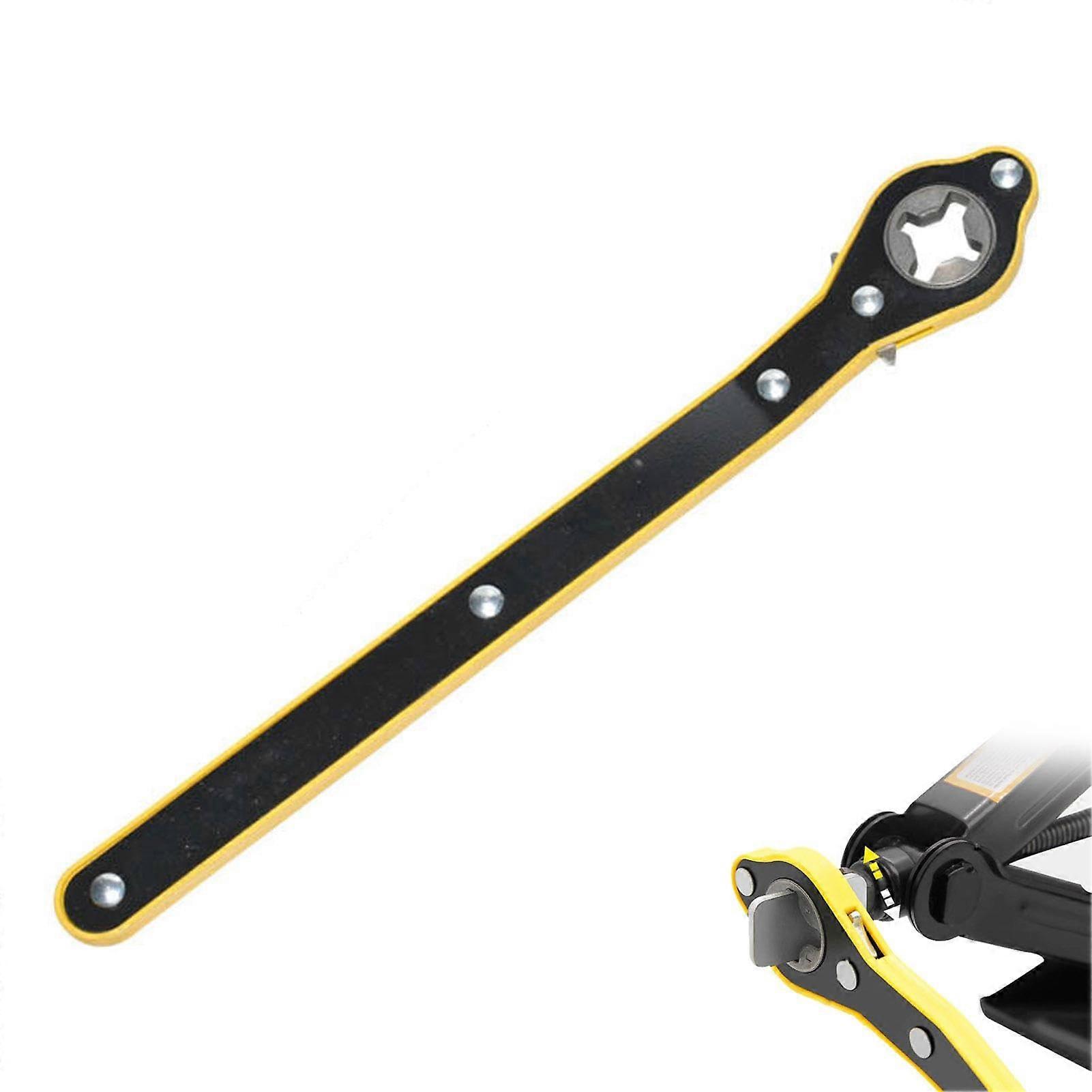 Car Jack Ratchet Wrench, Lifting Speed Handle Scissor Jack Tool