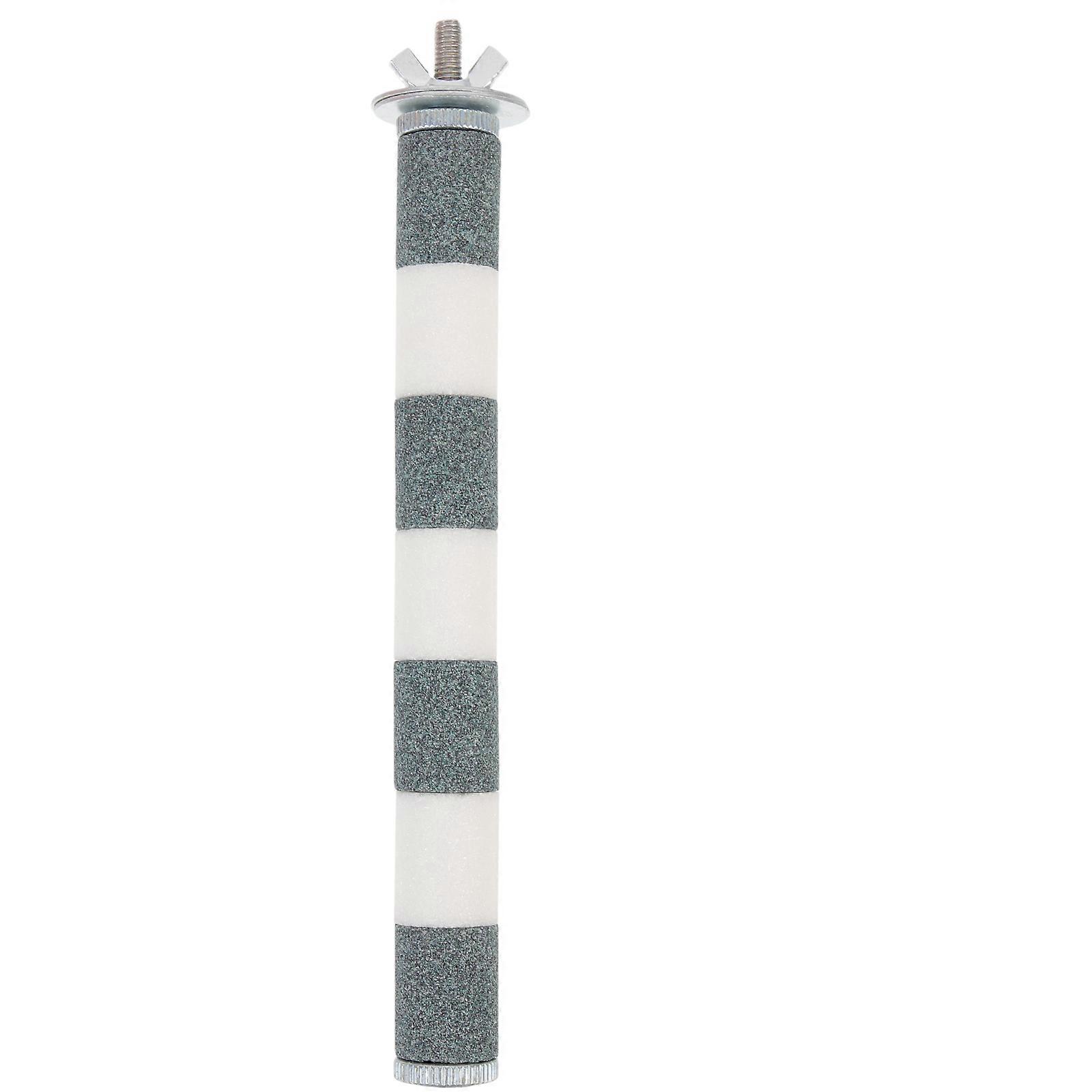 Parakeet Stand Parrot Perch Bird Stand Rod Exploring Round Shape Easy To Install 1Set