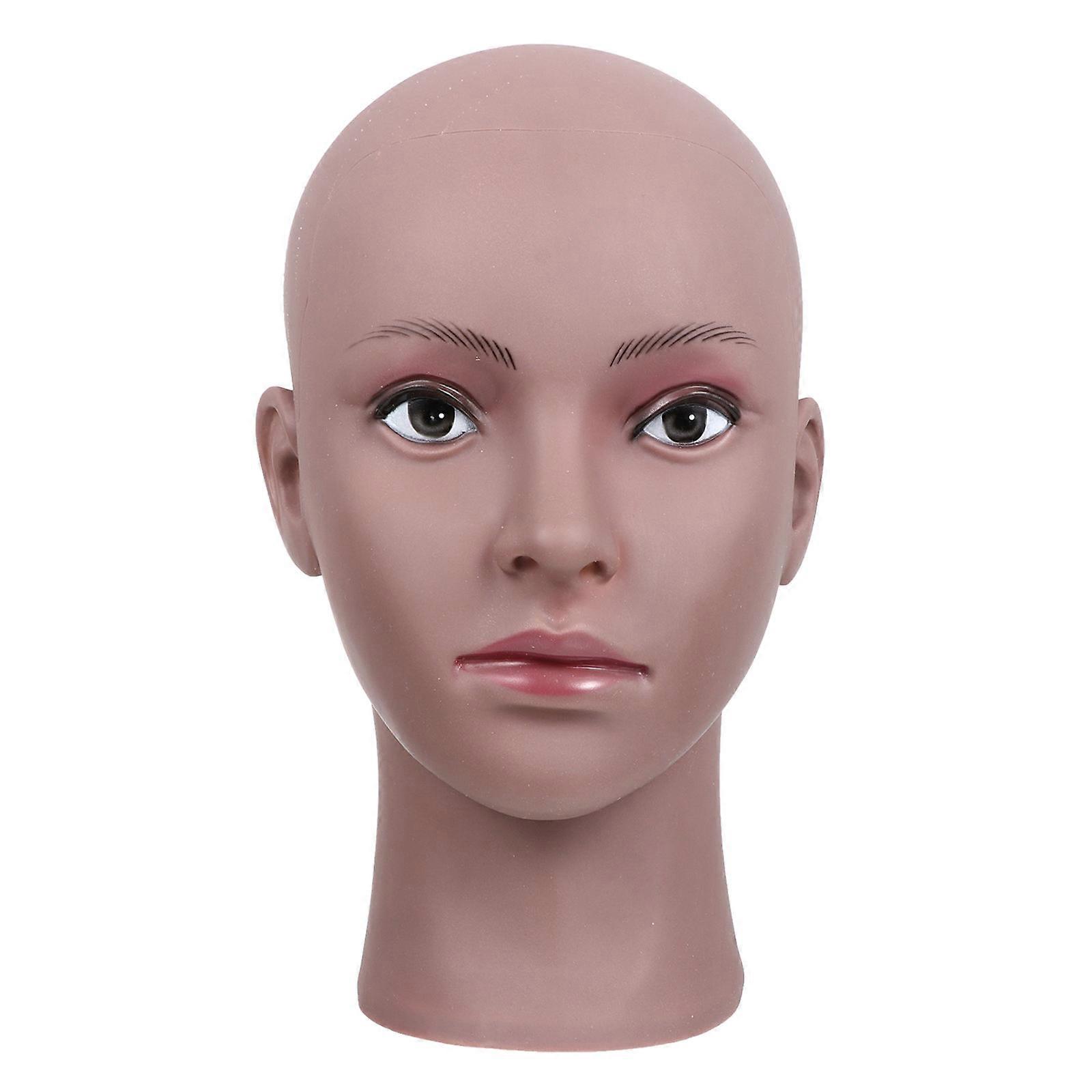 Lightweight Portable Wig Display Mannequin Head for Hair Styling, Suitable for Wigs, Hats, and Glasses in Home Salons and Professional Settings