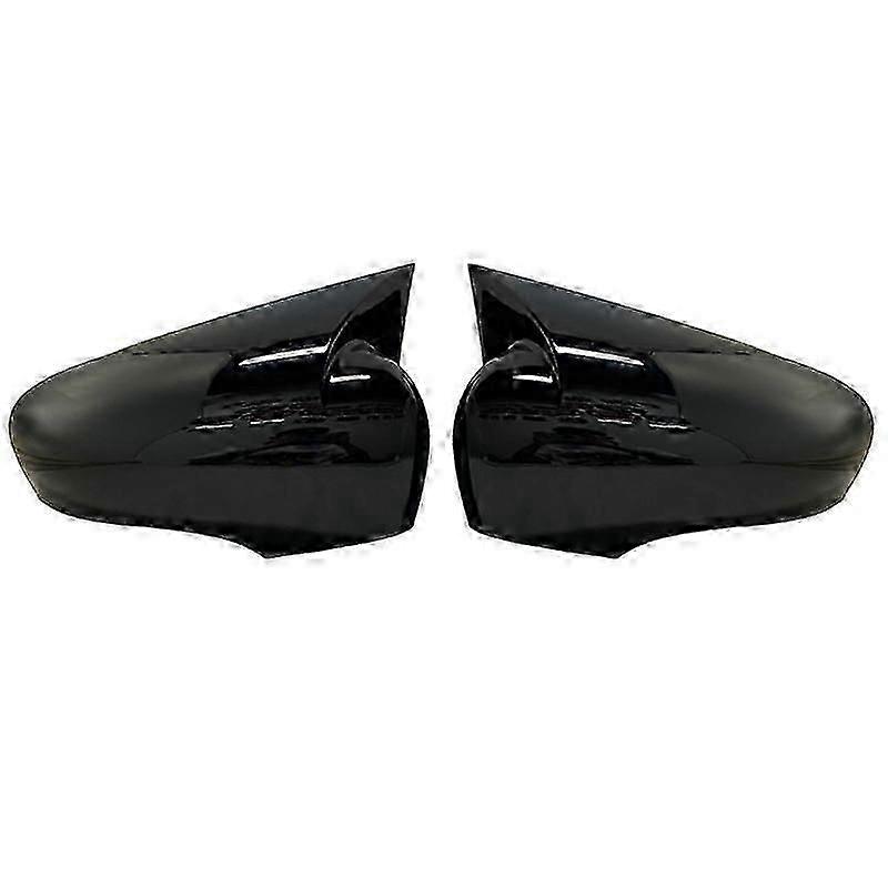 Pair Side Mirror Cover Fit For Renault Clio 4 Mk4 / Zoe / Captur 2012-2019 Add on Side Rear View Mirror Cap Cover Car Accessories