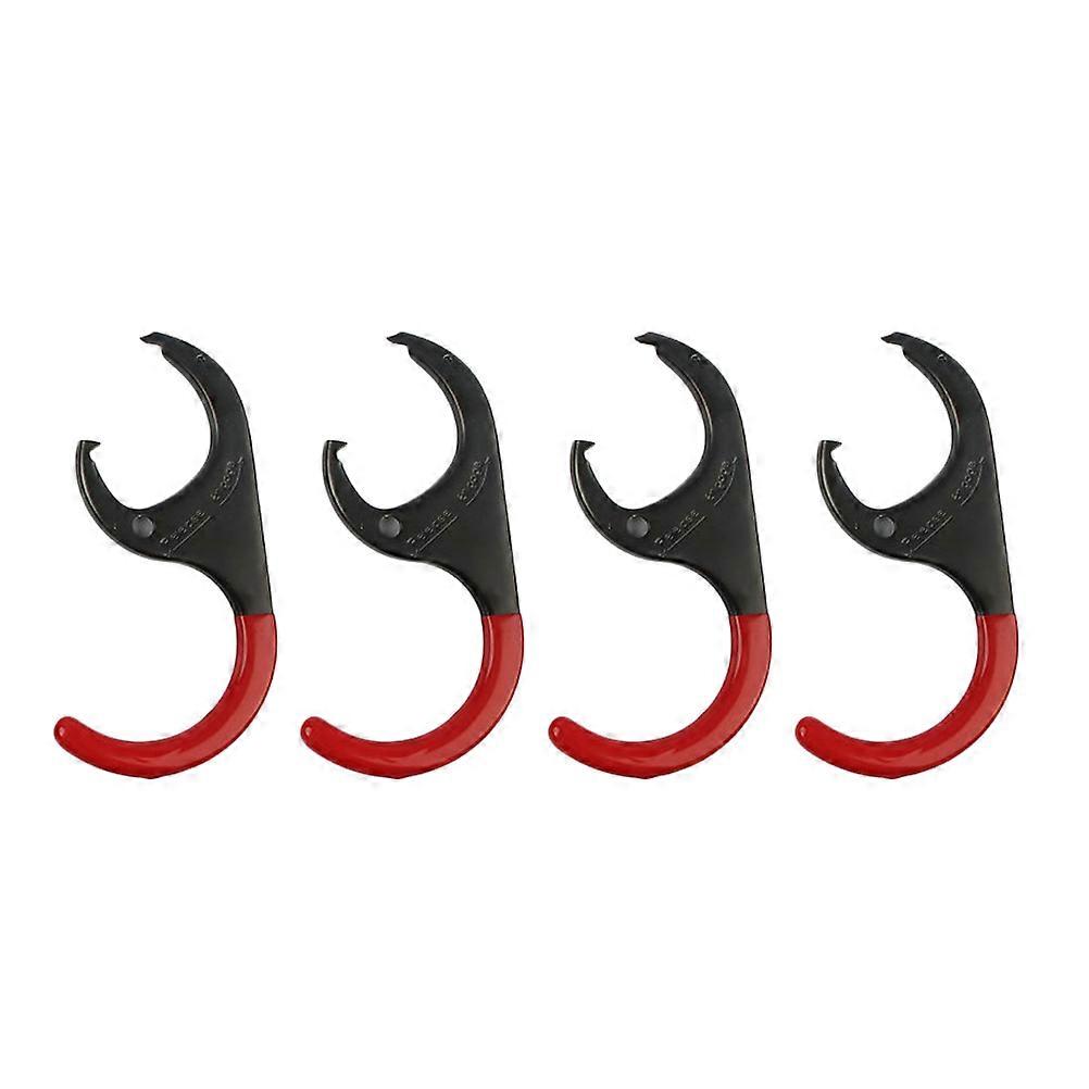 4Pcs Heavy Duty Multi-functional Tool Hooks for Home Use Metal and Plastic