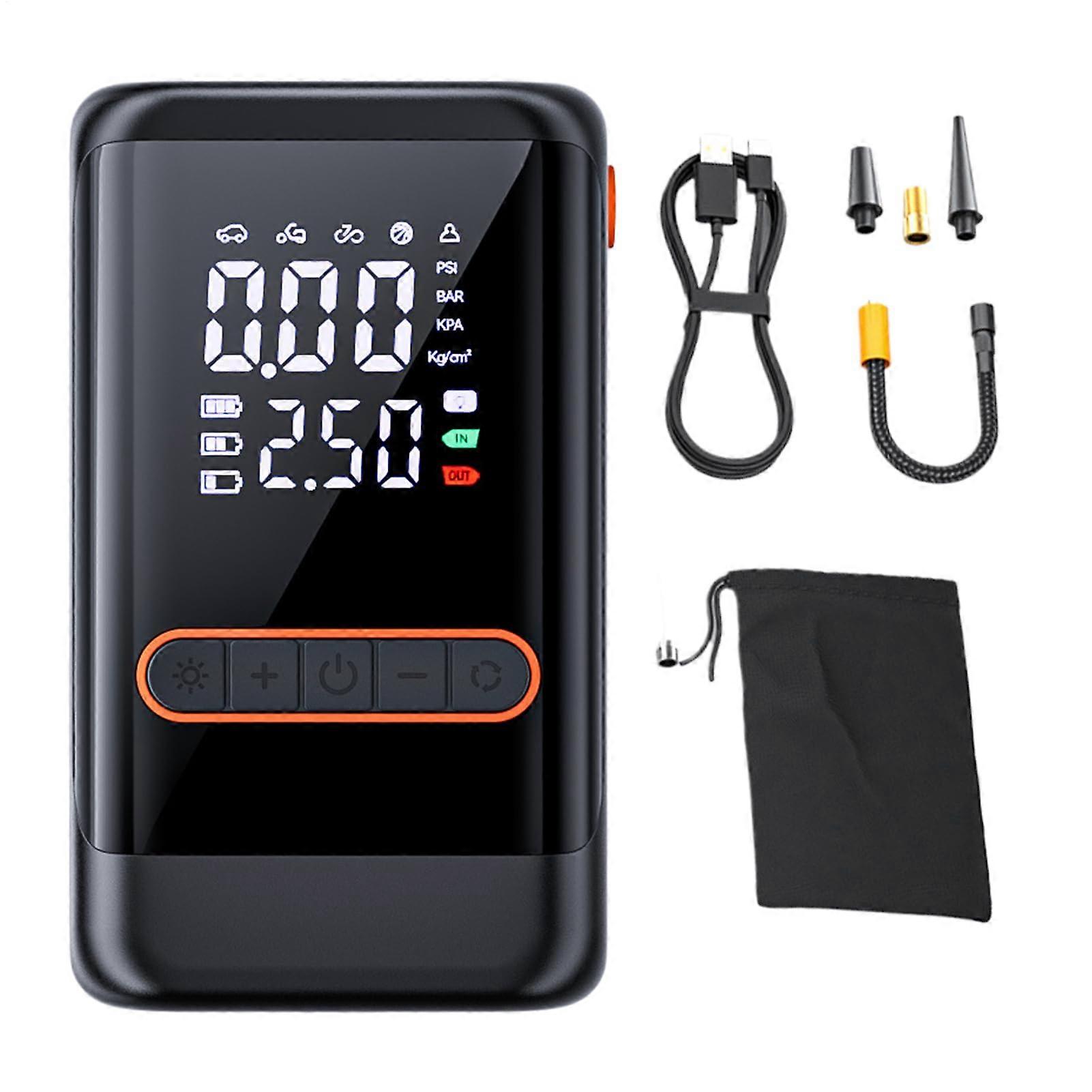 Wireless Tire Inflator, Cordless Air Pump for Tires, Fast Inflation Air Compressor