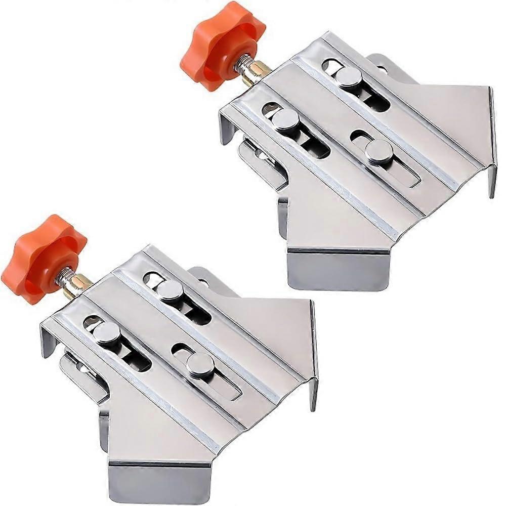 2 Pack Right Angle Clamp Woodworking Adjustable Clamp 16mm35mm