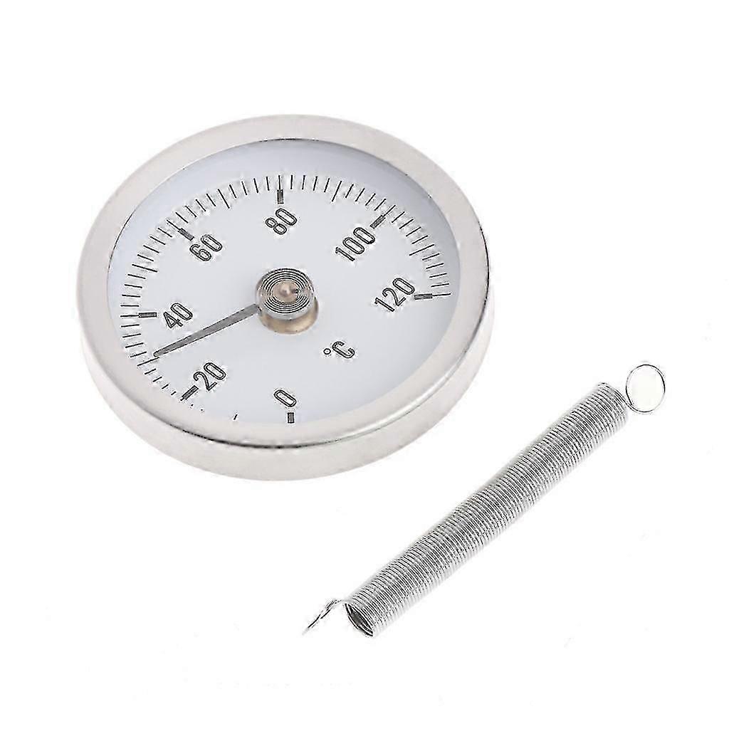Thermometer Monitor Panel Meter Temperature Bimetal Temp Gauge & Spring 120