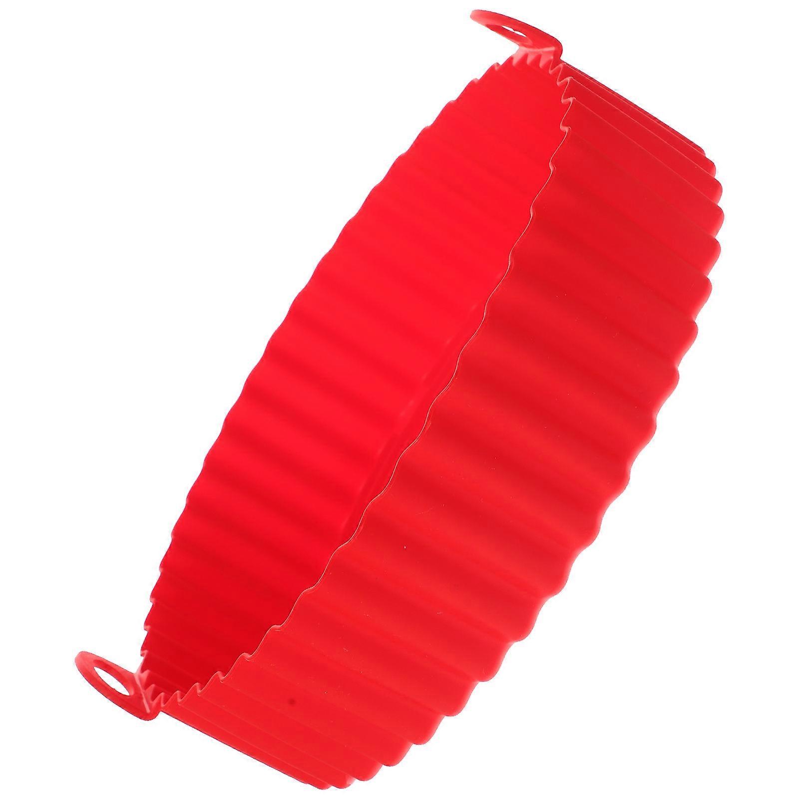 Air Fryer Accessories Silicone Pot Liners Heat Resistant 20X20X5CM Degrees Air Circulation 1Pack