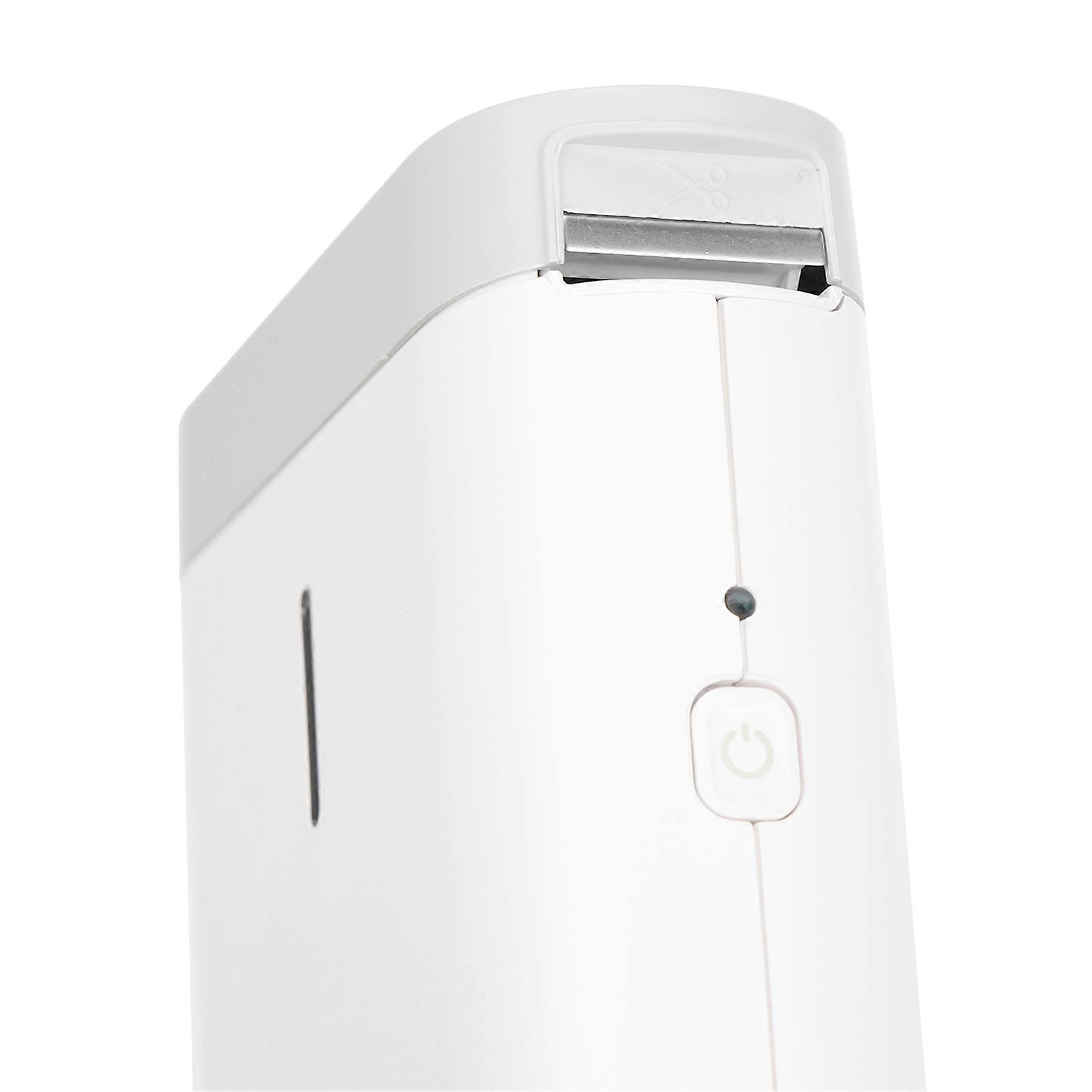 Small Label Printer Household HandHeld Portable Bluetooth Thermal Sticker Maker Machine(White )