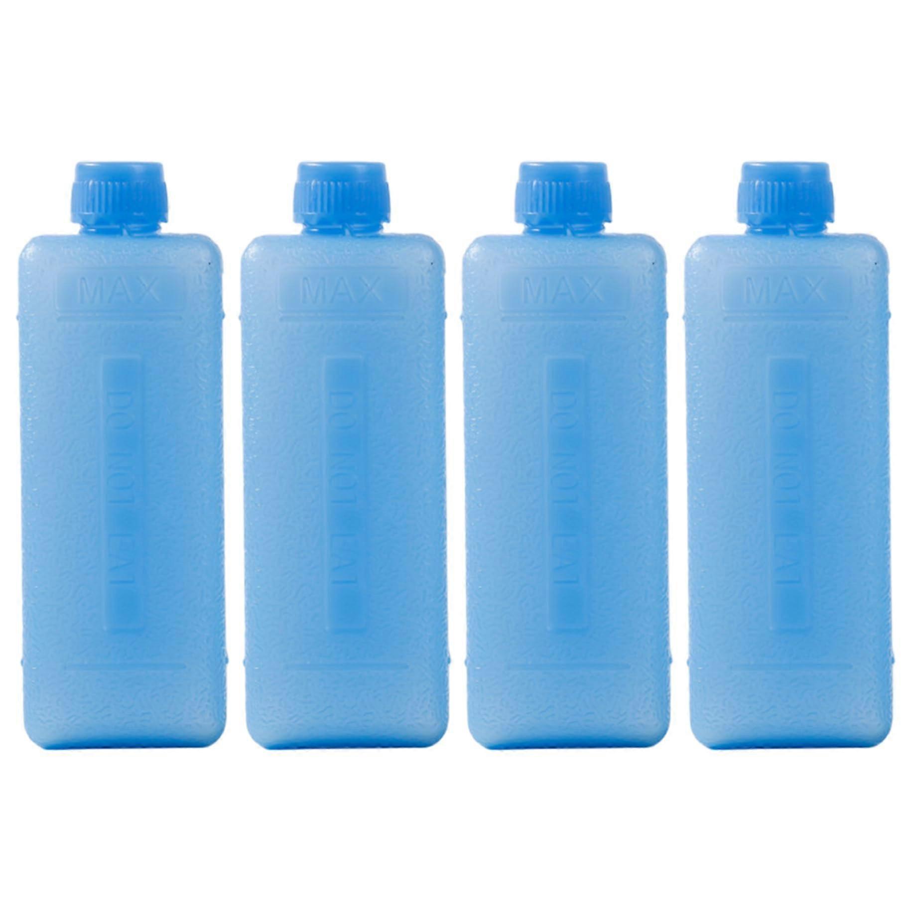4PCS Reusable Ice Packs for Camping, Durable Small Freezer Blocks for Outdoor Activities, Long-Lasting Coolers