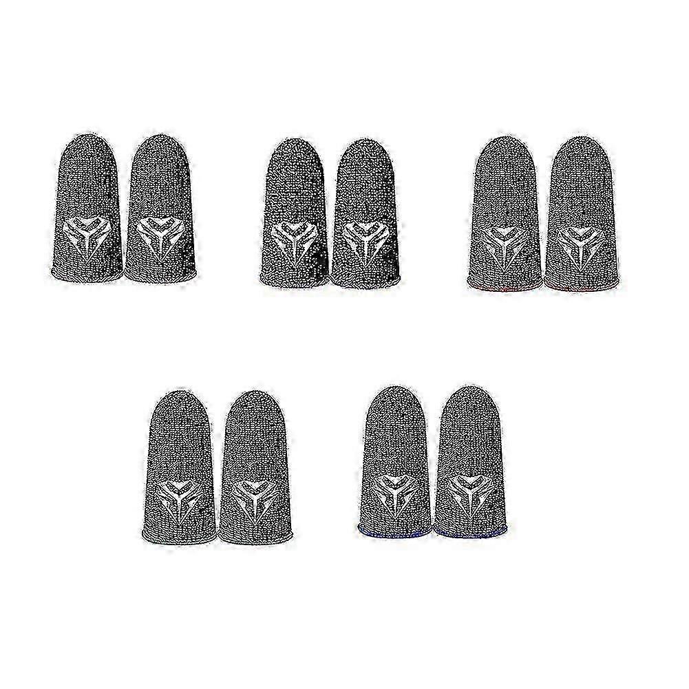 10 Pack Gaming Finger Fiber 28 maniche a maglia compatibili con i giochi mobili Pubg A