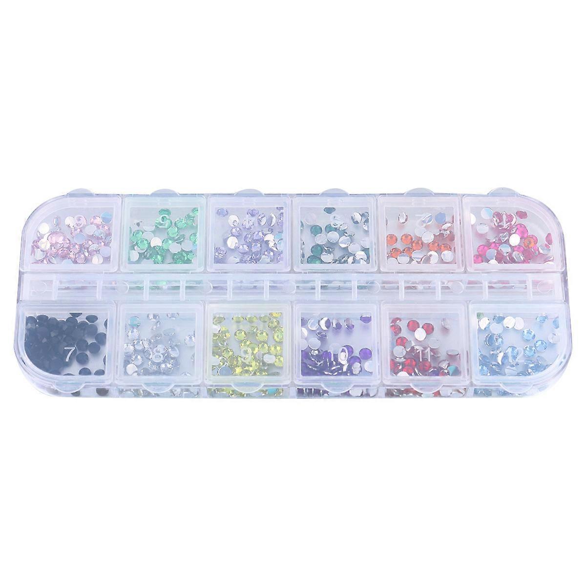 Nail Art Tools Nail Rhinestone Applicator for DIY Manicure 1Set Blue