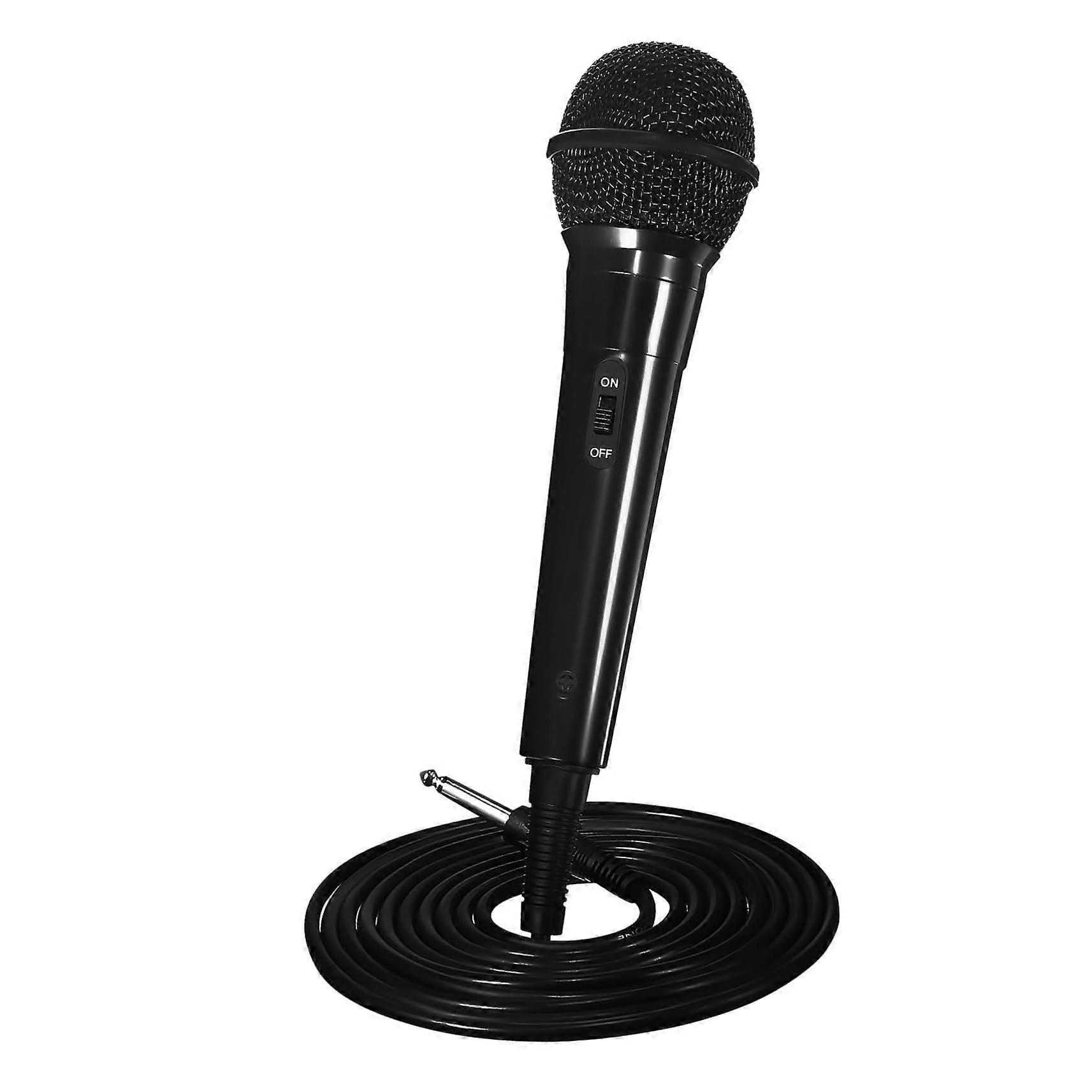 Dynamic handheld microphone with jack plug for karaoke, live streaming, and PC