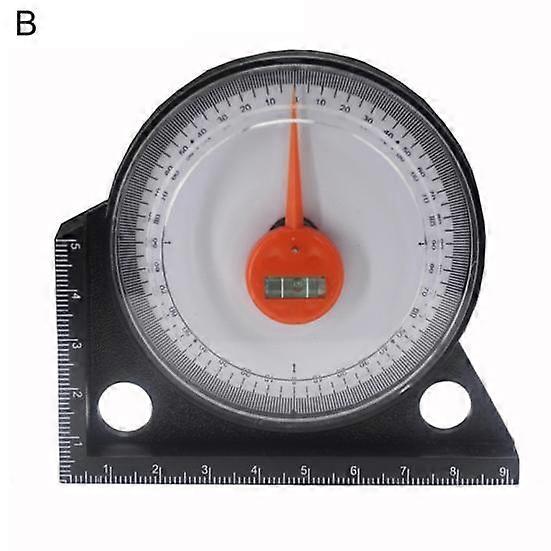 Tile Brickwork Bevel Artifact Protractor Inclinometer Angle Gauge Level Scale