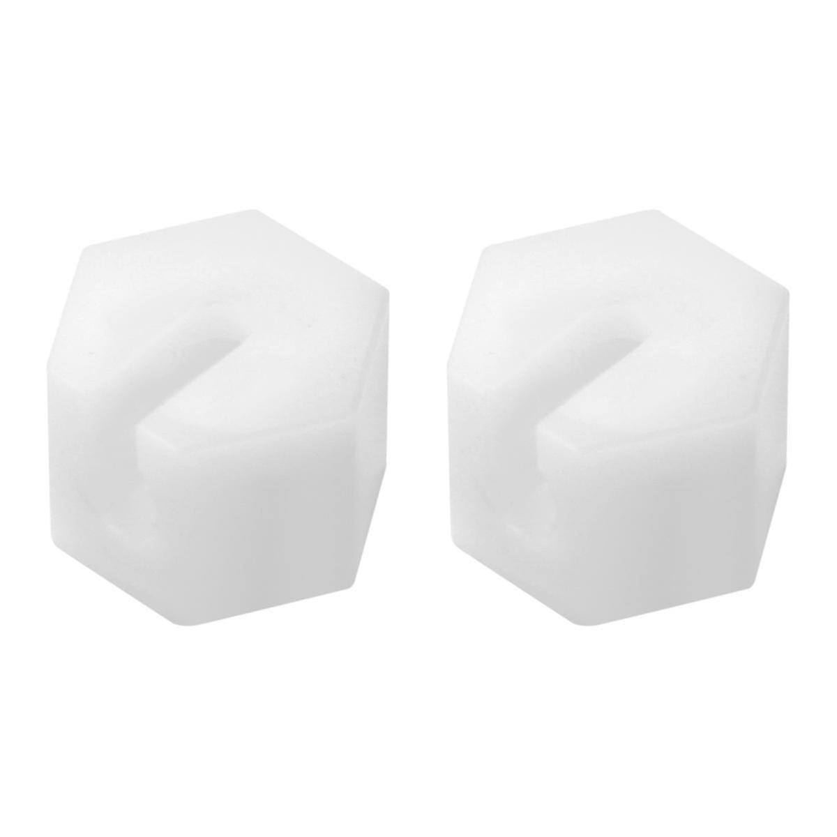 Stream Crystal 1.0 2.0 Nozzle Replacement Nuts Set of Two, Quick-Fit CO2 Connector, Safe Gas Sea