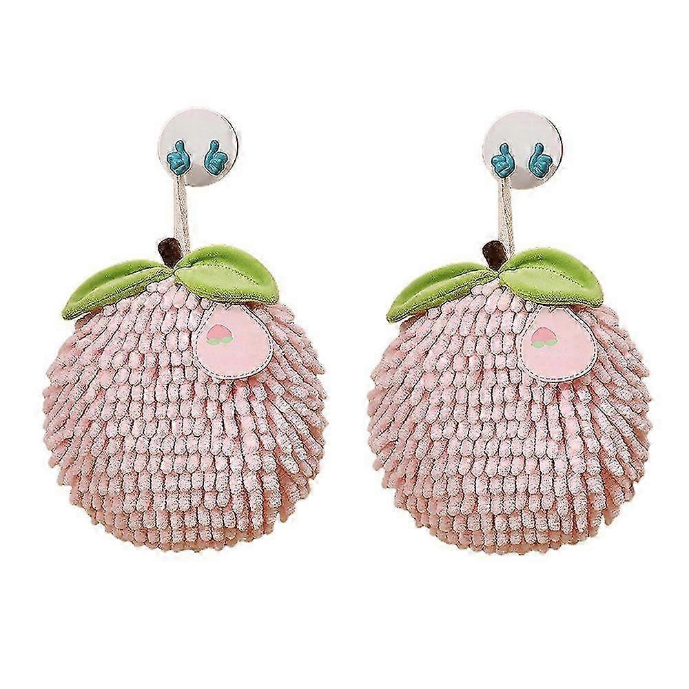 2 Pieces Soft Towels 16*16CM Absorbent Quick-Drying Comfortable Durable Lightweight